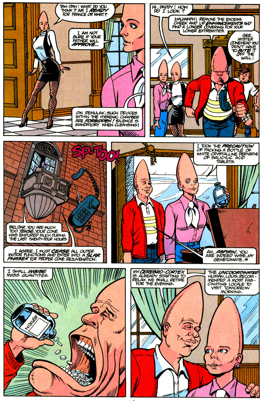 Read online Coneheads comic -  Issue #3 - 11