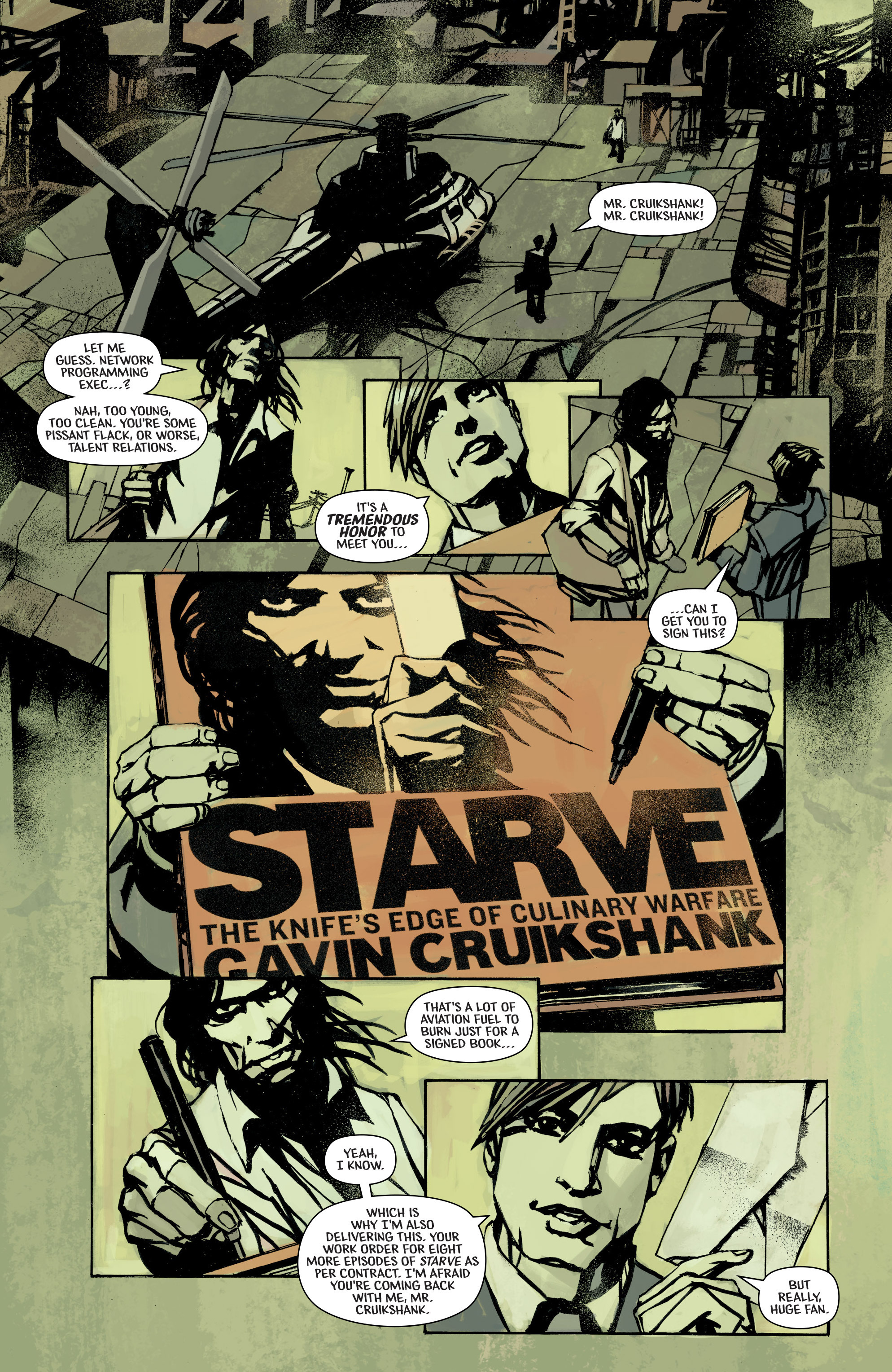 Read online Starve comic -  Issue #1 - 8