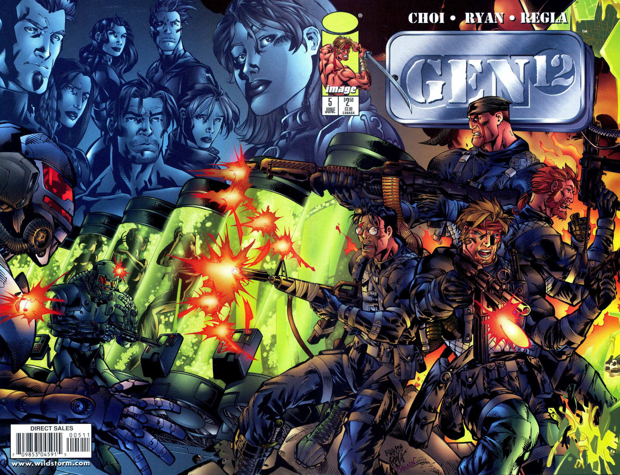 Read online Gen12 comic -  Issue #5 - 1