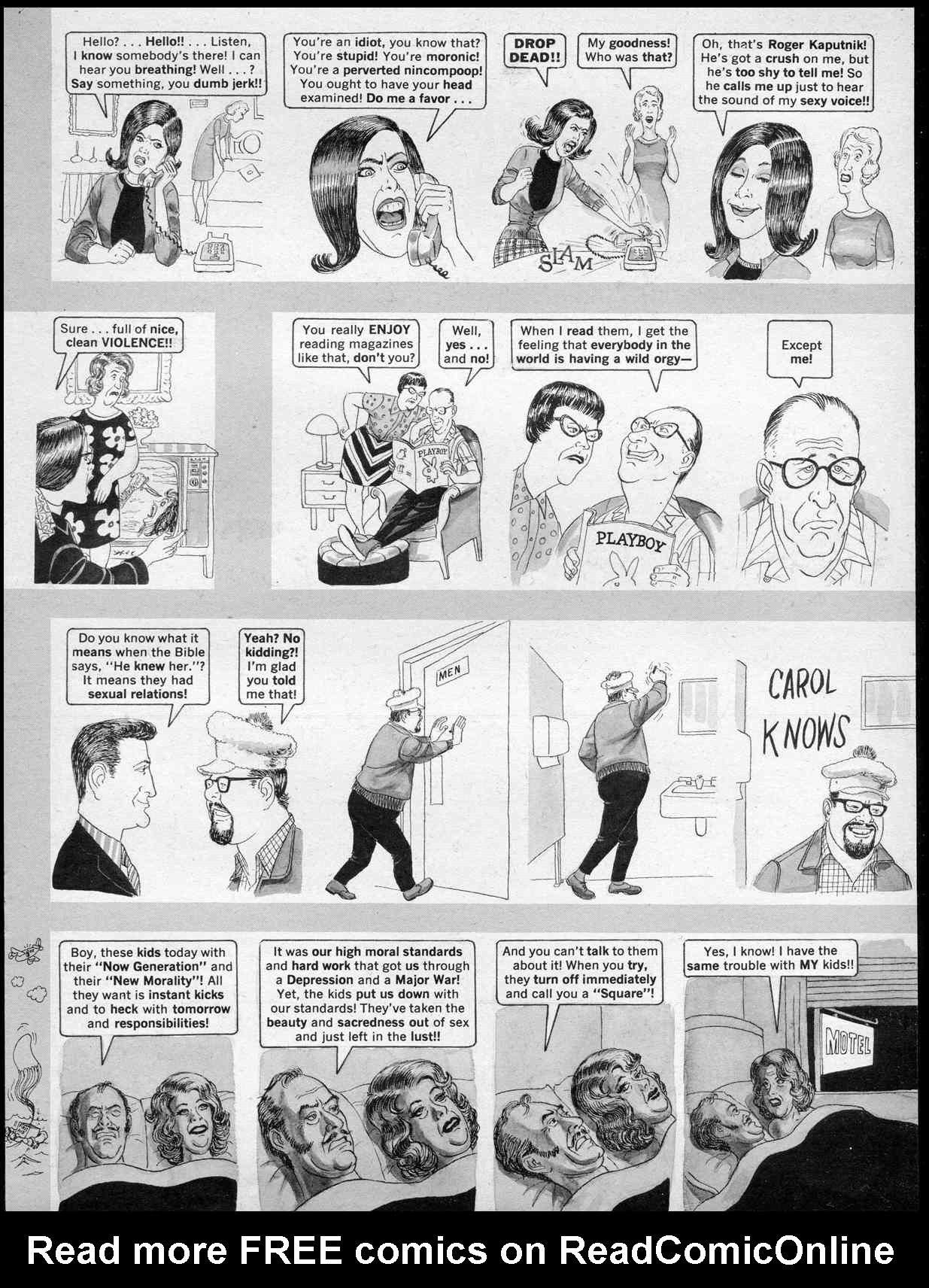 Read online MAD comic -  Issue #136 - 21