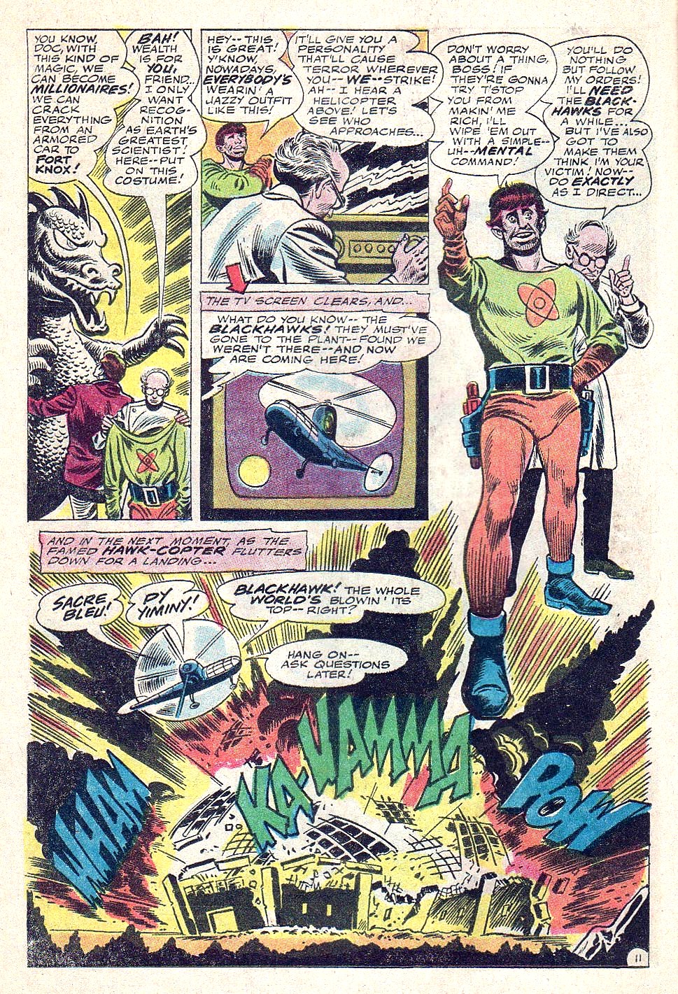 Read online Blackhawk (1957) comic -  Issue #227 - 16