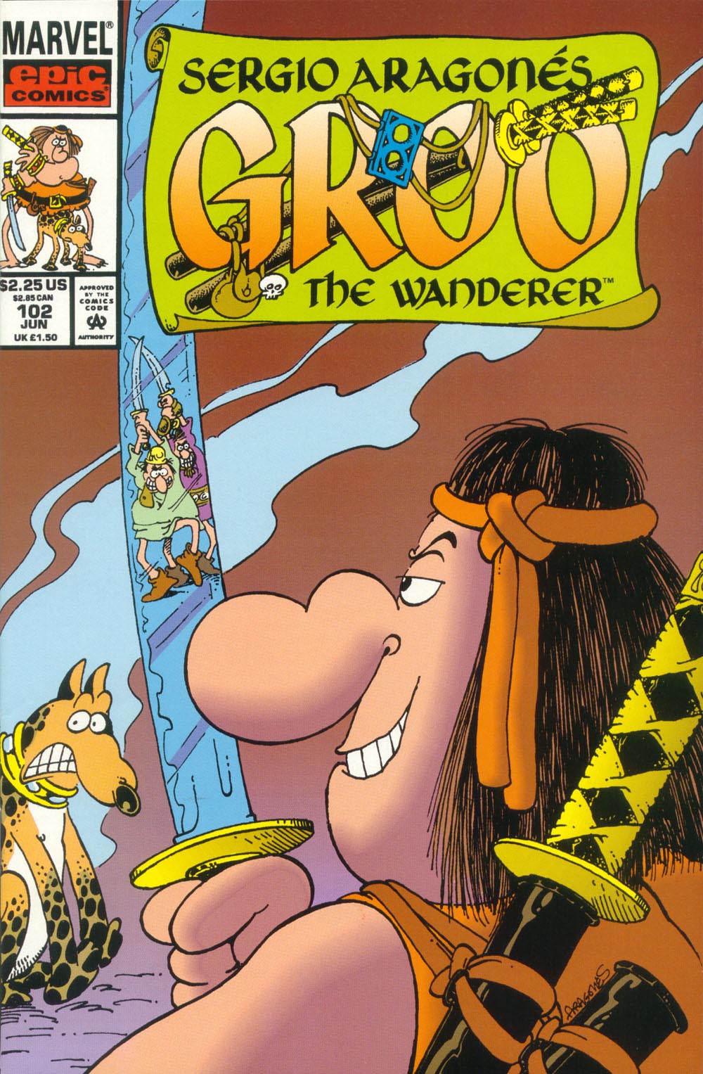 Read online Sergio Aragonés Groo the Wanderer comic -  Issue #102 - 1