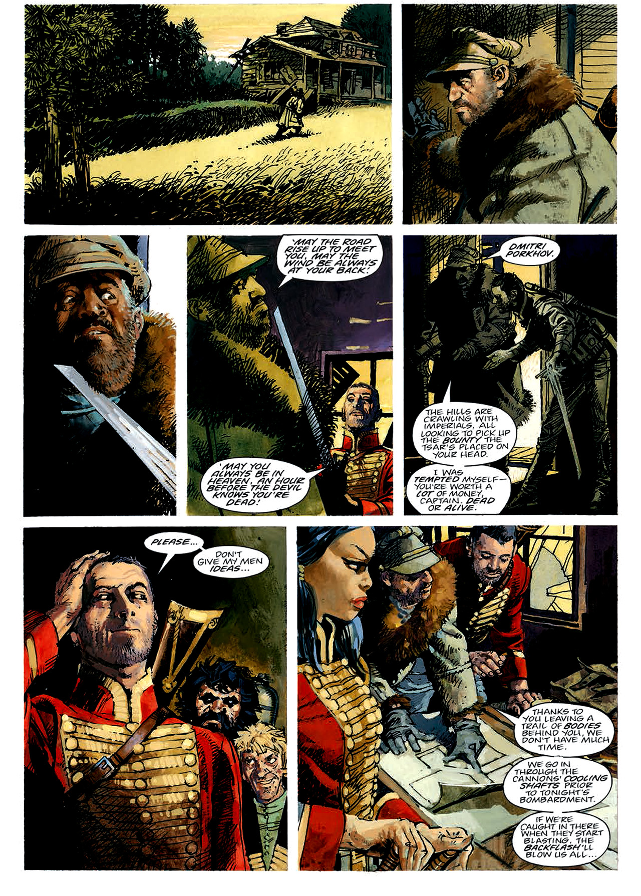 Read online Nikolai Dante comic -  Issue # TPB 4 - 32