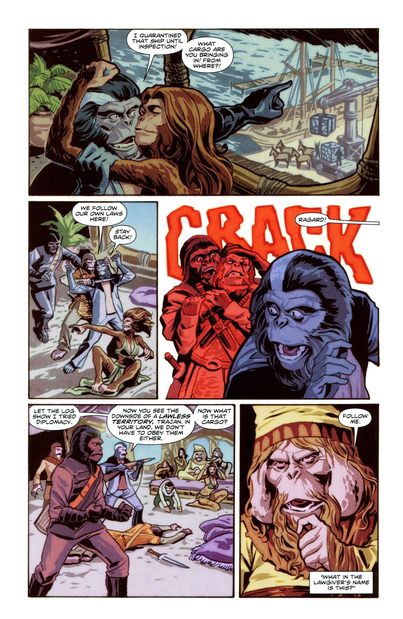 Read online Planet of the Apes (2011) comic -  Issue # _Annual 1 - 23