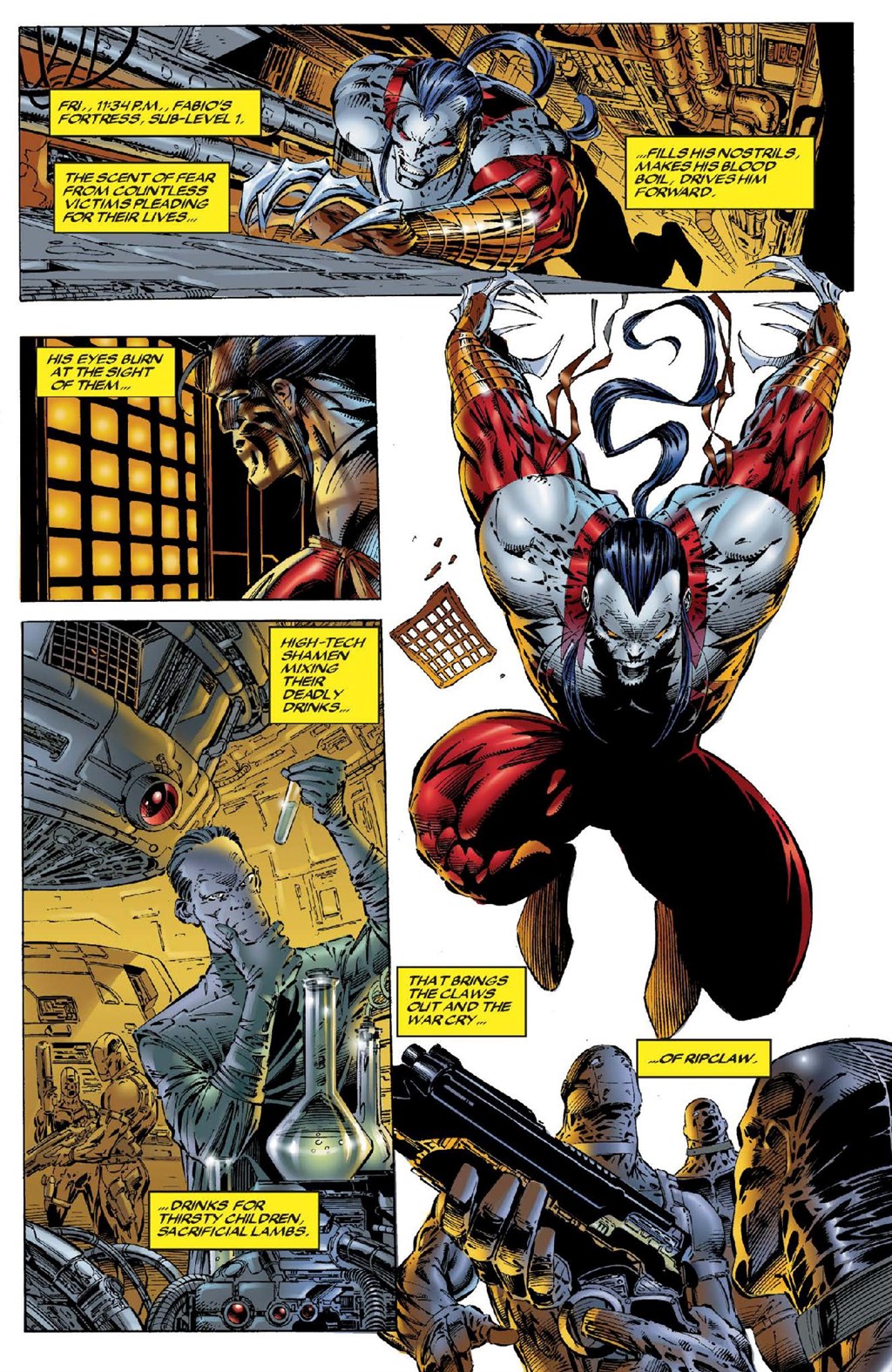 Read online Cyberforce (1992) comic -  Issue # _The Complete Cyberforce (Part 4) - 64