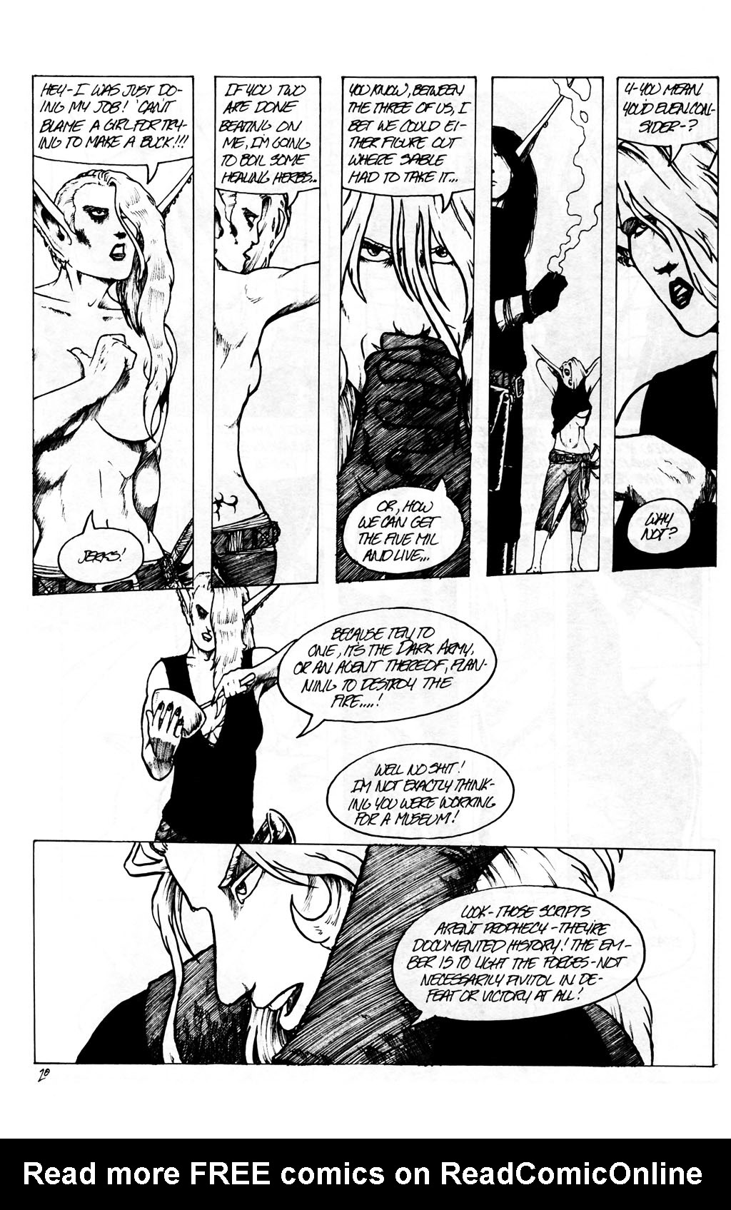 Read online Poison Elves (1995) comic -  Issue #50 - 22