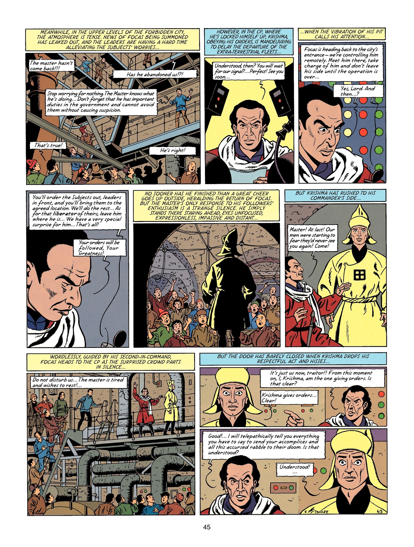 Read online Blake & Mortimer comic -  Issue #19 - 45