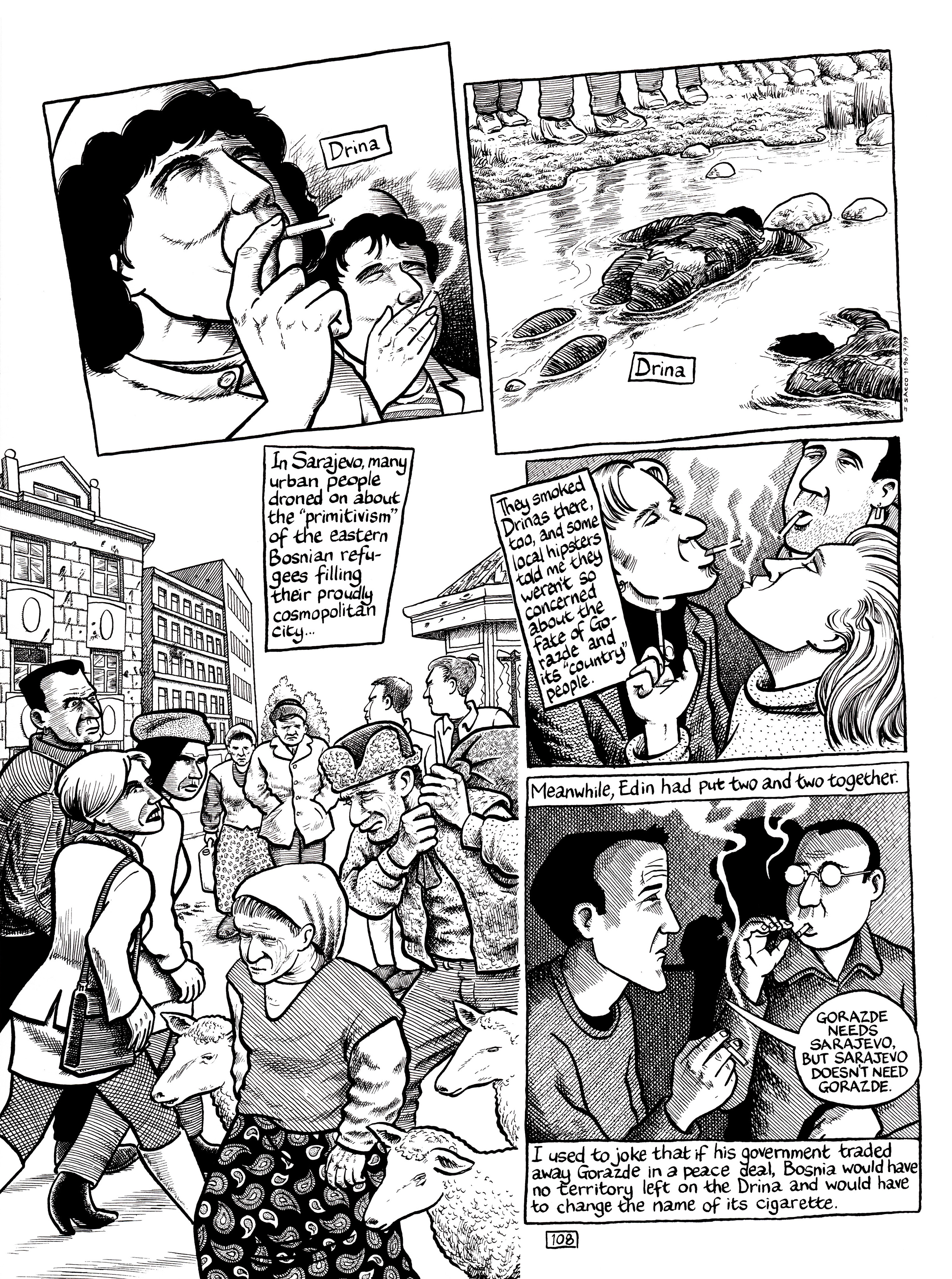 Read online Safe Area Goražde comic -  Issue # TPB (Part 2) - 49