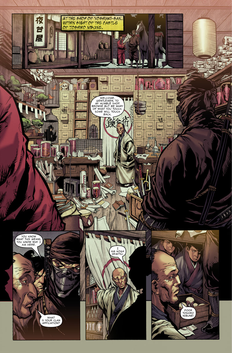 Read online Samurai's Blood comic -  Issue #5 - 13
