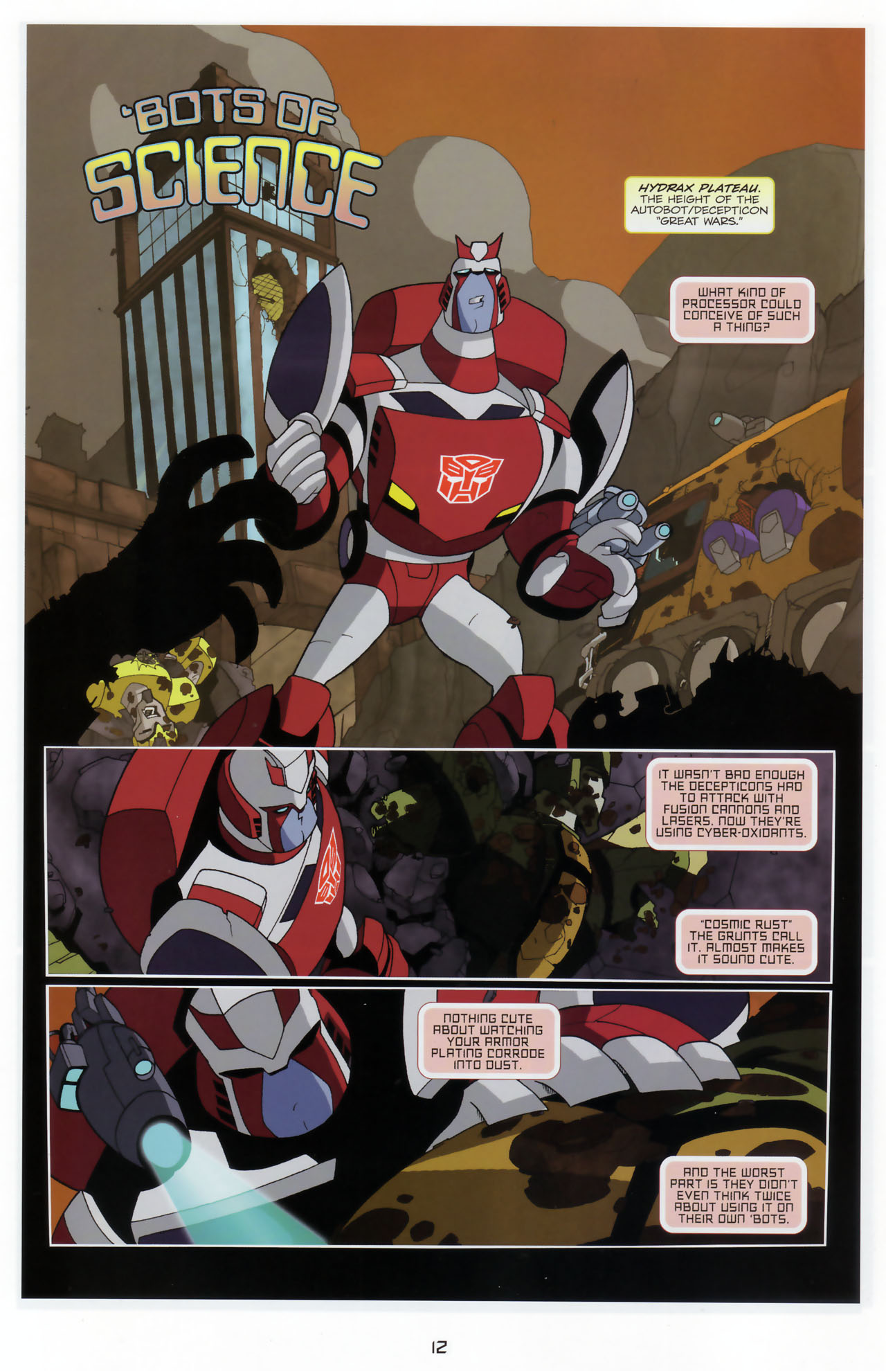 Read online Transformers Animated: The Arrival comic -  Issue #3 - 14