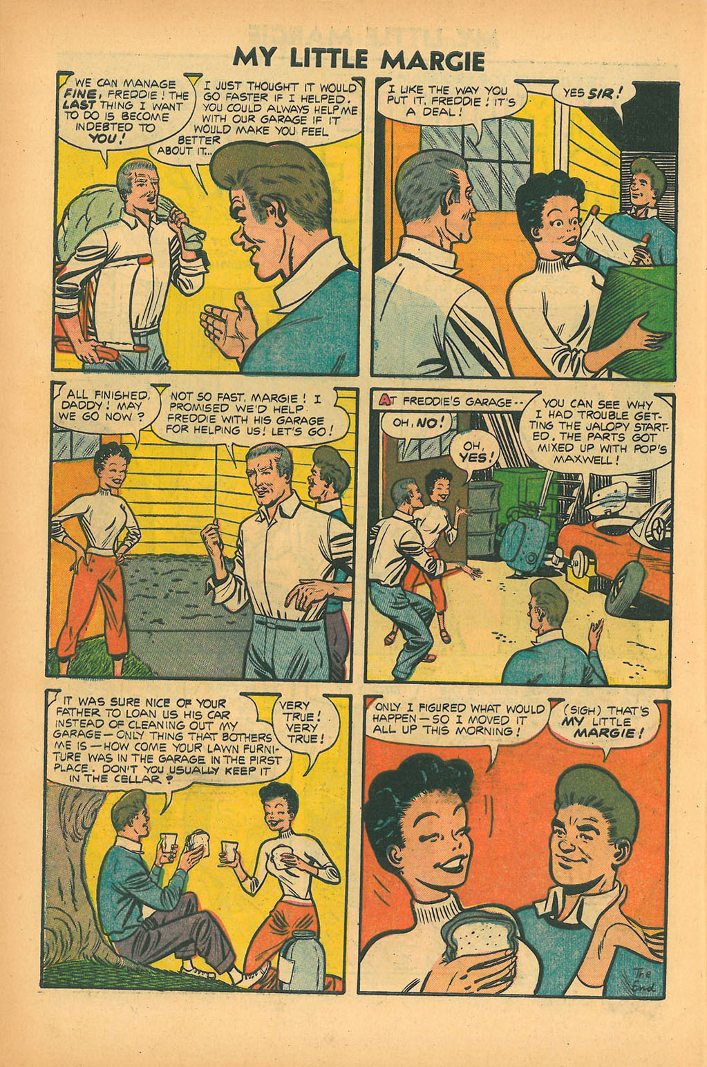 Read online My Little Margie (1954) comic -  Issue #6 - 34