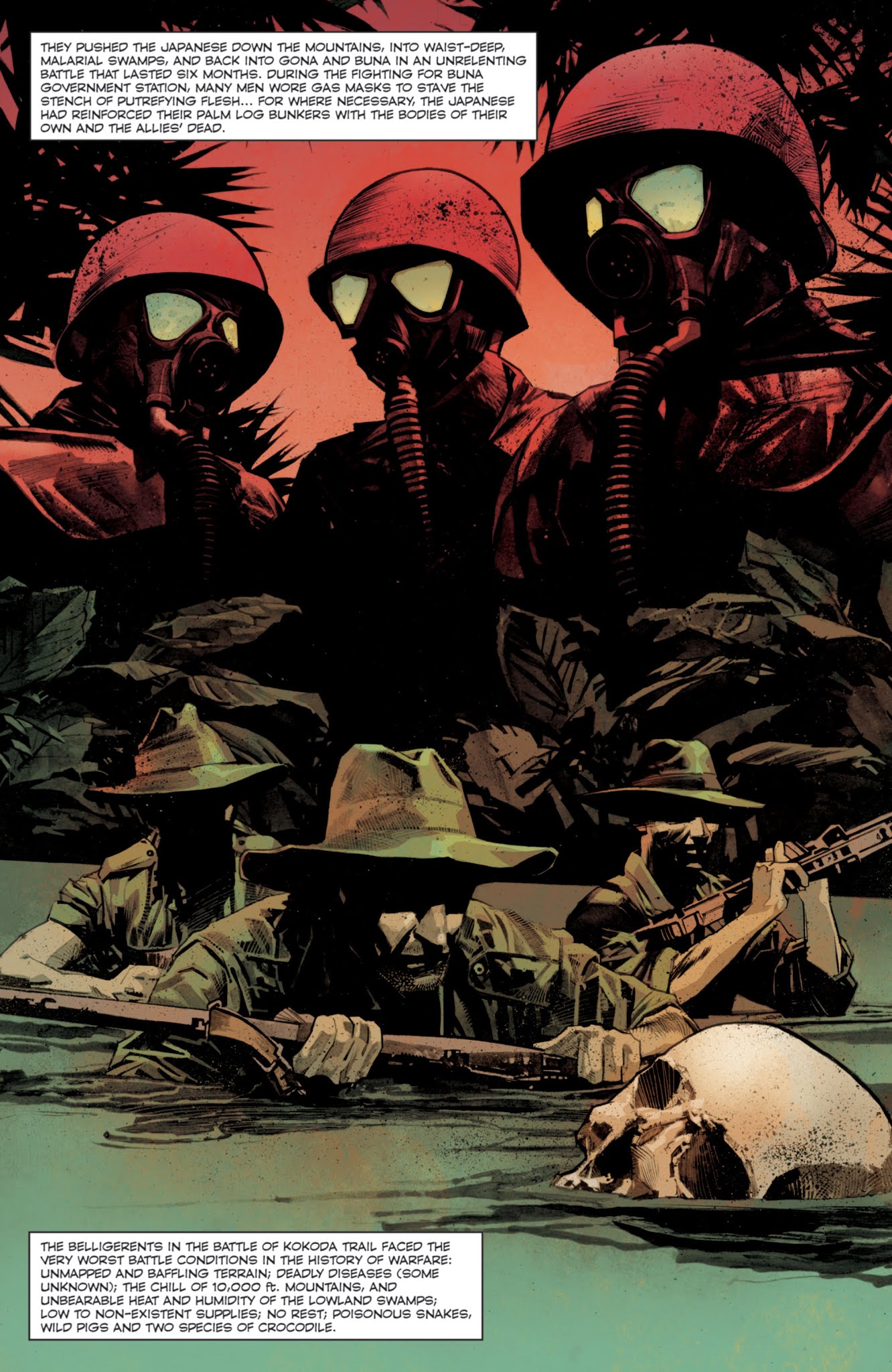 Read online Fever Ridge: A Tale of MacArthur's Jungle War comic -  Issue # _TPB - 49