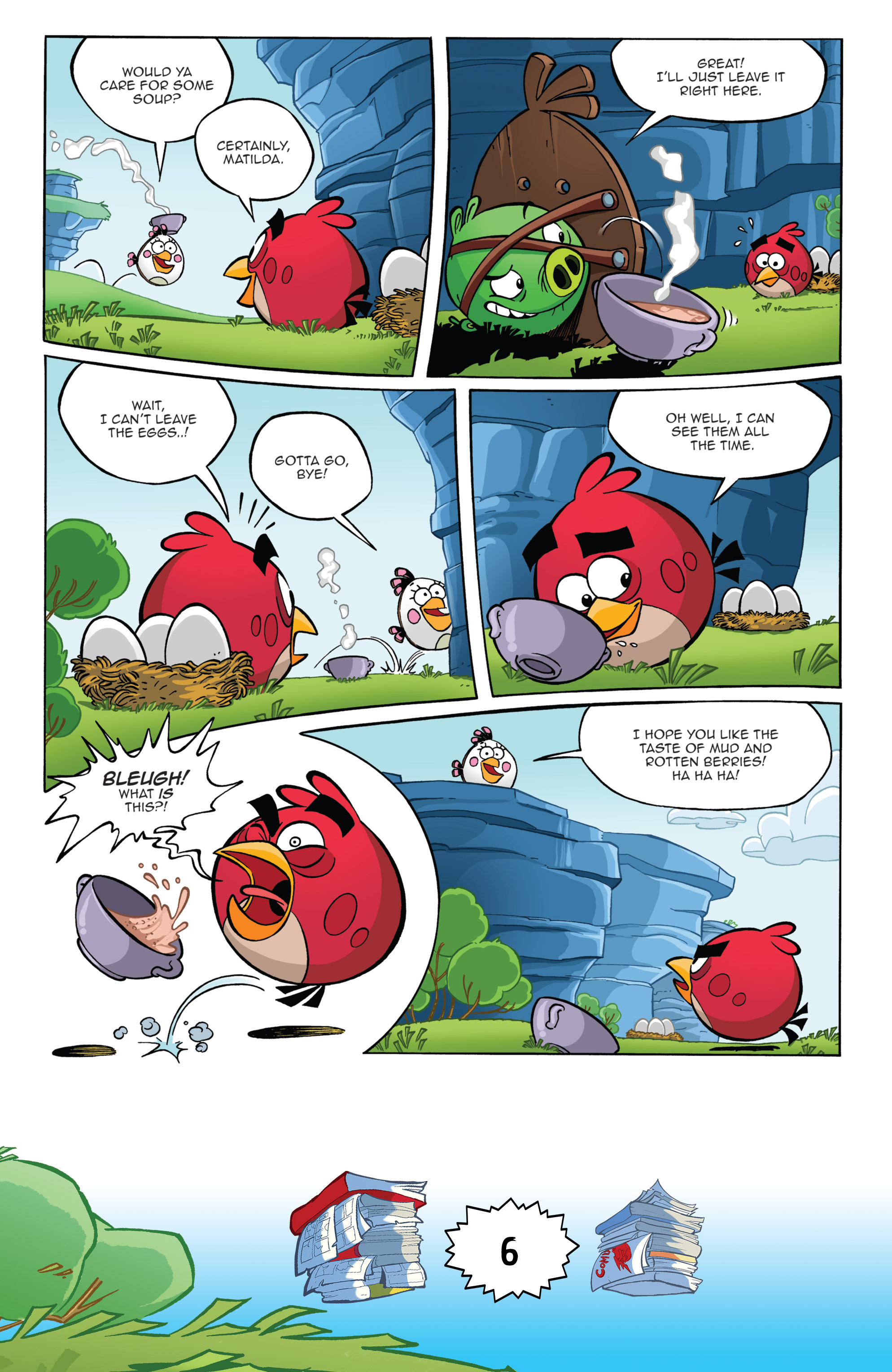 Read online Angry Birds Comics (2016) comic -  Issue #6 - 8