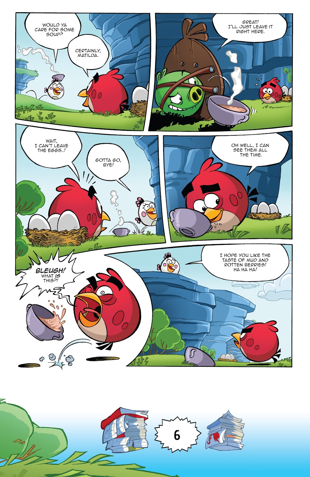 Angry Birds Comics (2016) issue 6 - Page 8