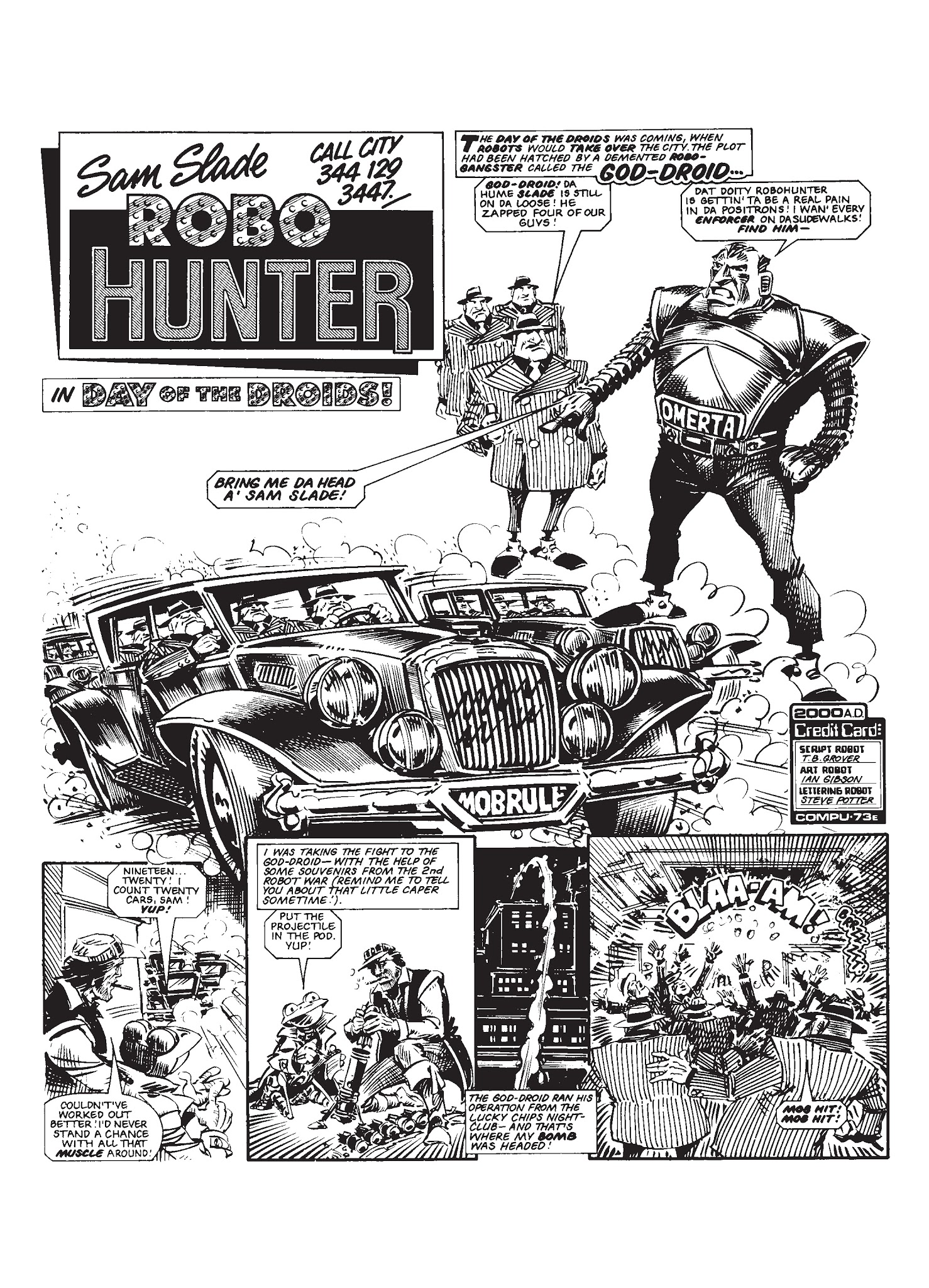Read online Robo-Hunter: The Droid Files comic -  Issue # TPB 1 - 186