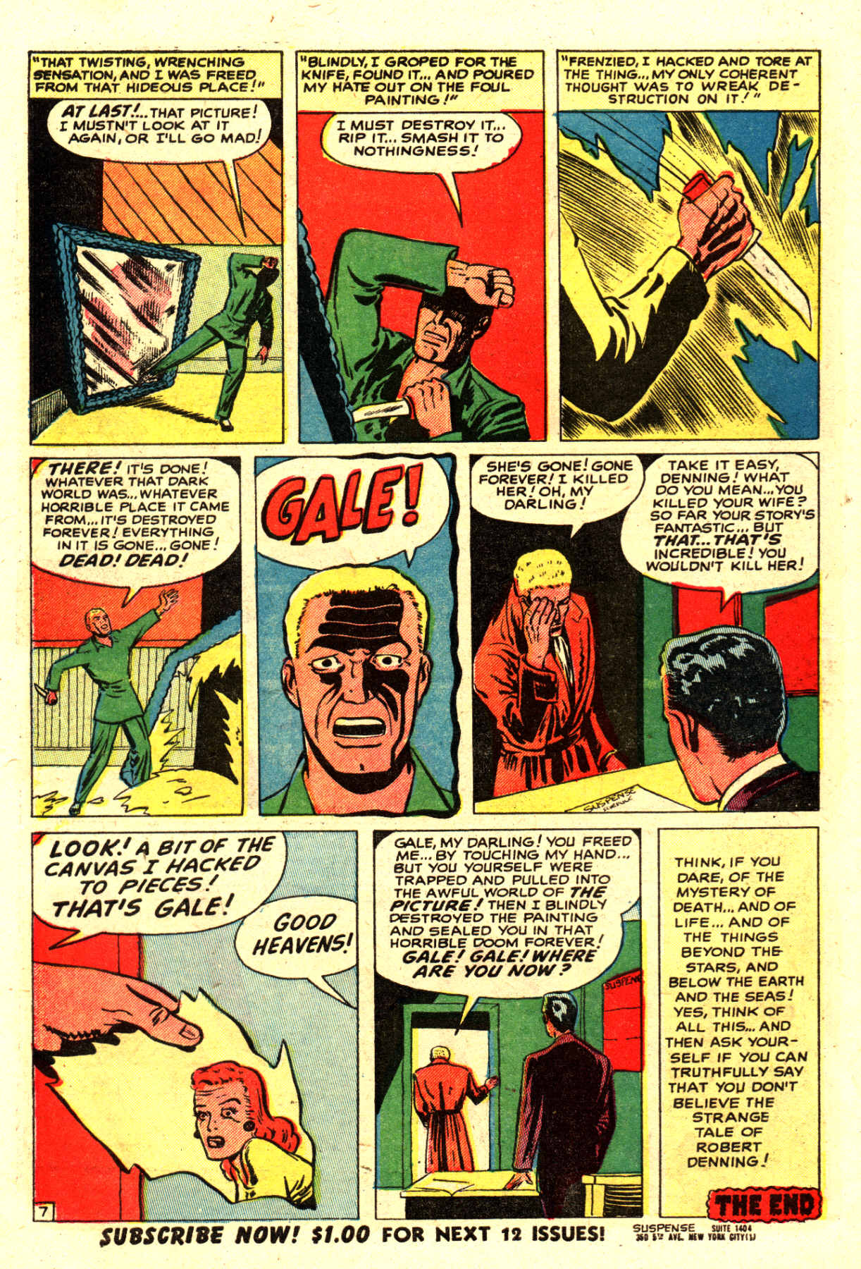 Read online Suspense comic -  Issue #8 - 9