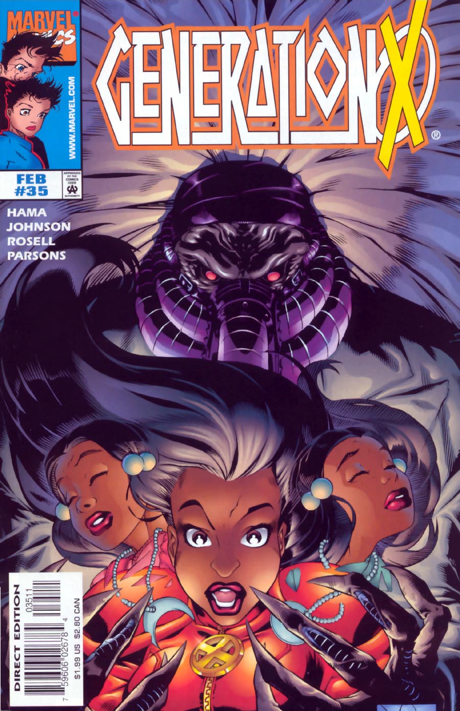 Read online Generation X comic -  Issue #35 - 1