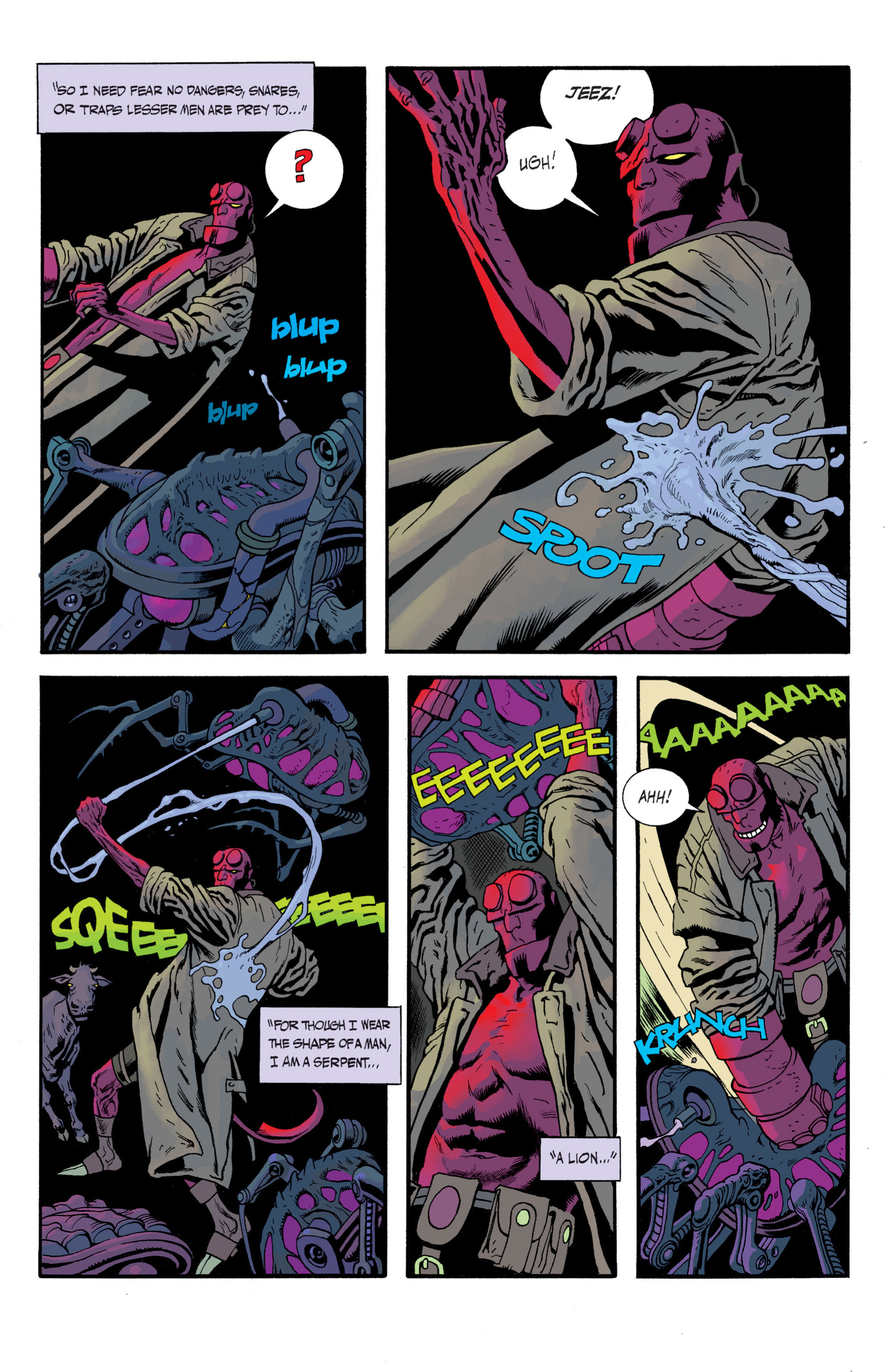 Read online Hellboy comic -  Issue #11 - 166