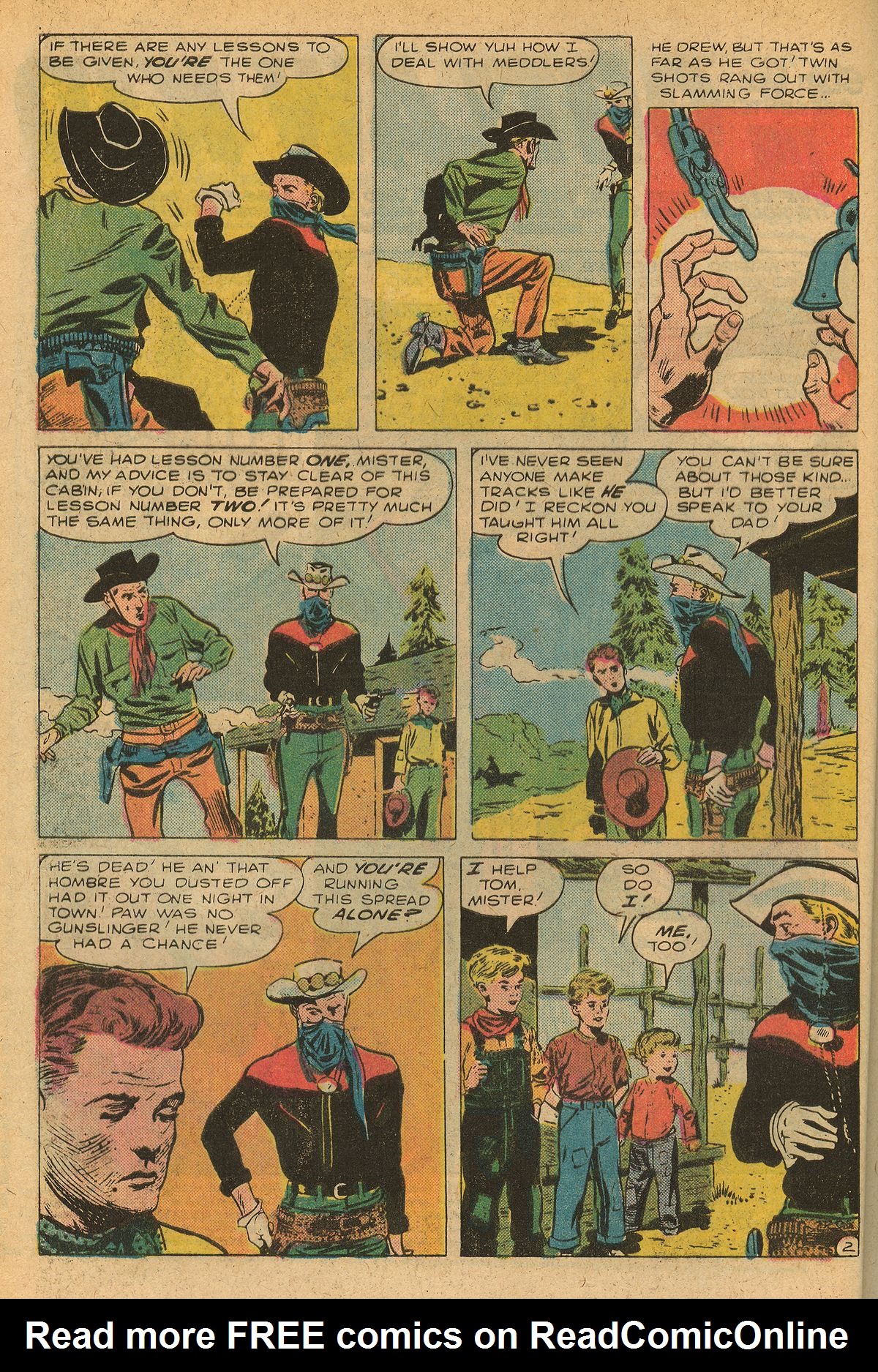 Read online The Outlaw Kid (1970) comic -  Issue #25 - 4
