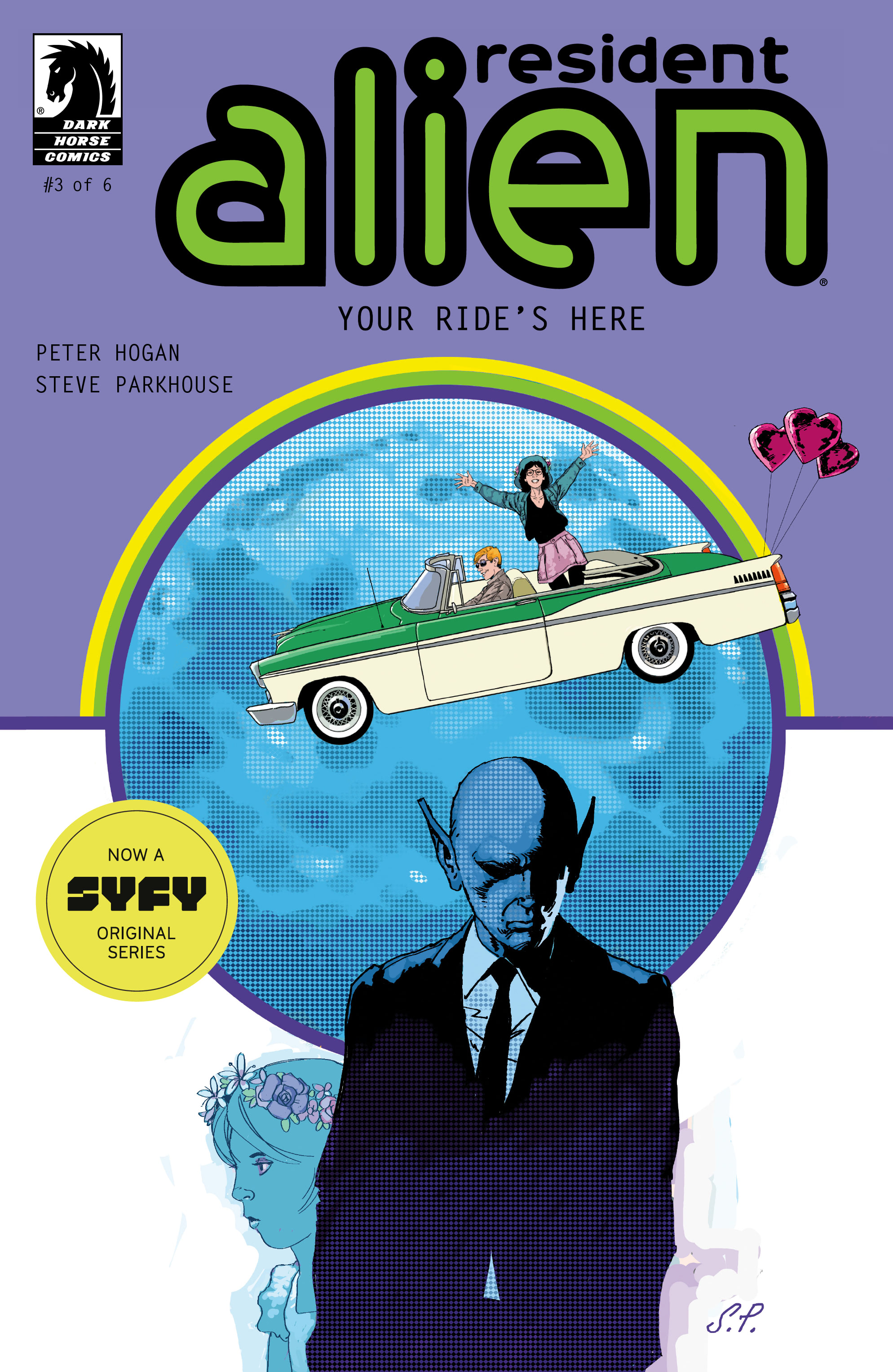 Read online Resident Alien: Your Ride's Here comic -  Issue #3 - 1