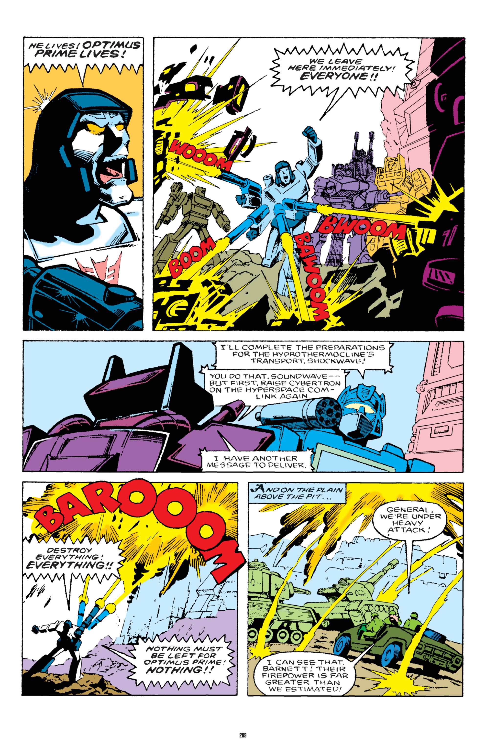 Read online The Transformers Classics comic -  Issue # TPB 2 - 270