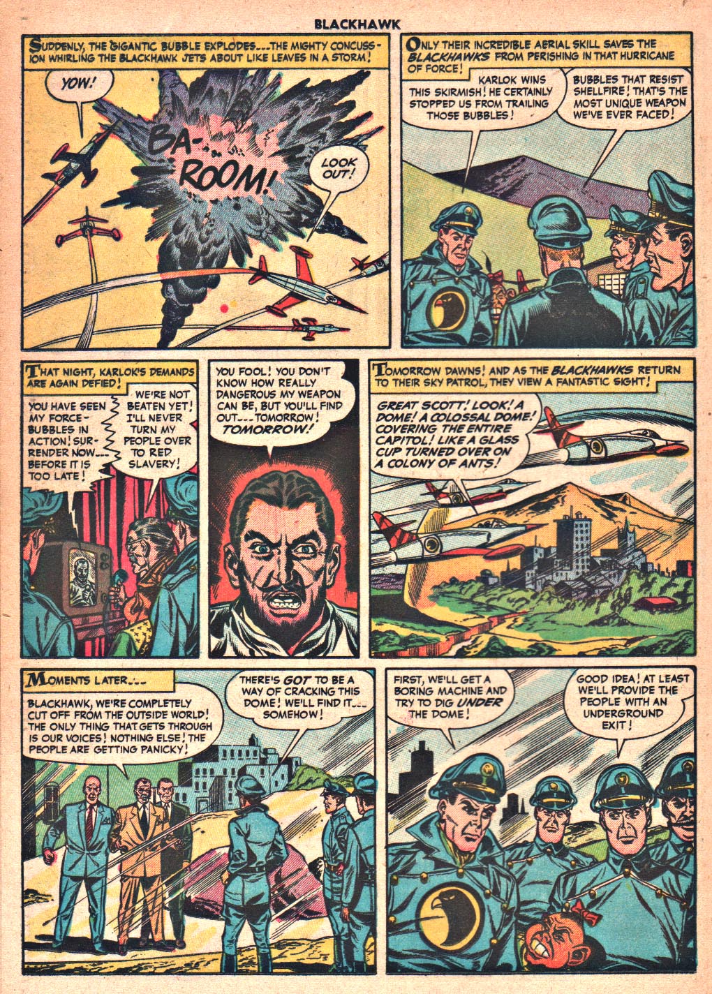 Read online Blackhawk (1957) comic -  Issue #90 - 20