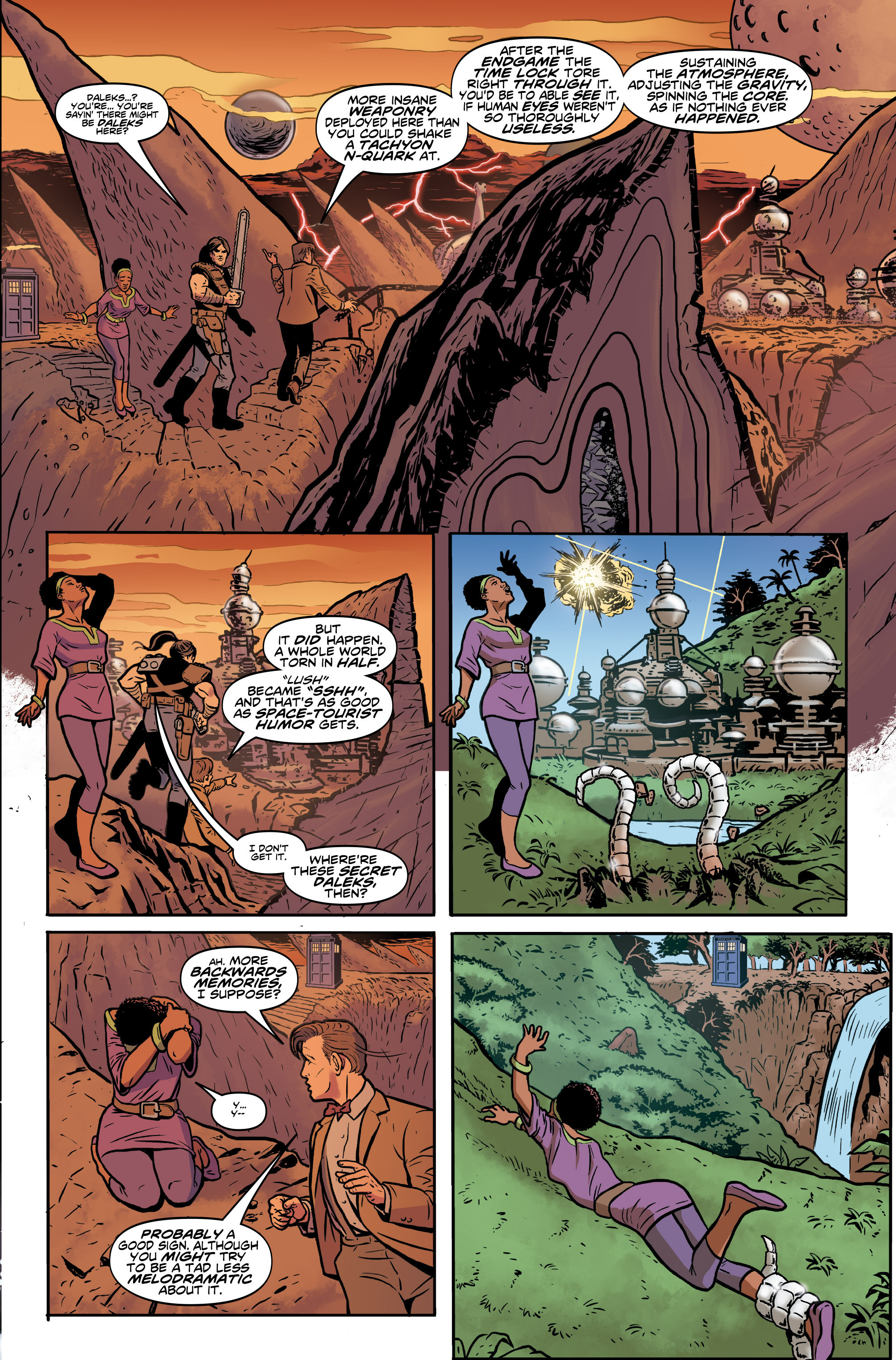 Read online Doctor Who: The Eleventh Doctor Year Two comic -  Issue #9 - 11