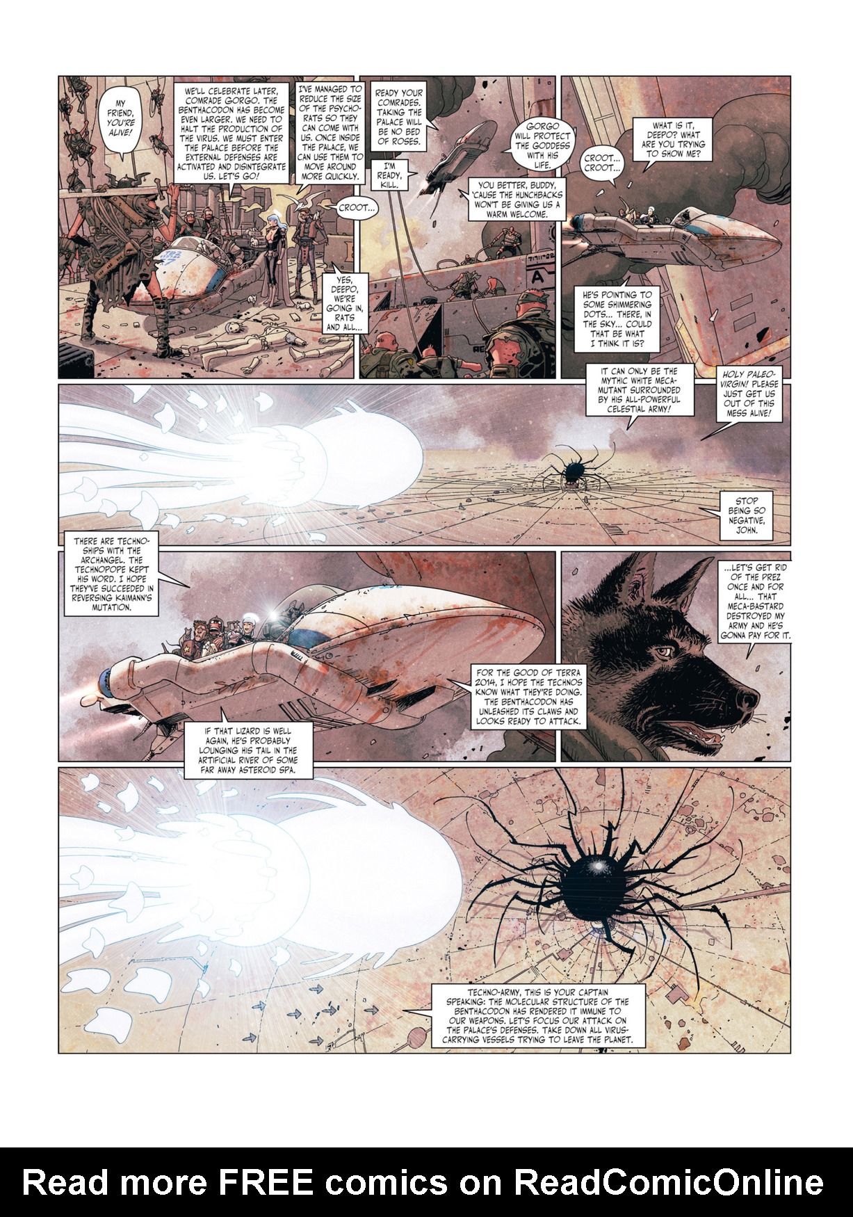 Read online Final Incal comic -  Issue #3 - 33