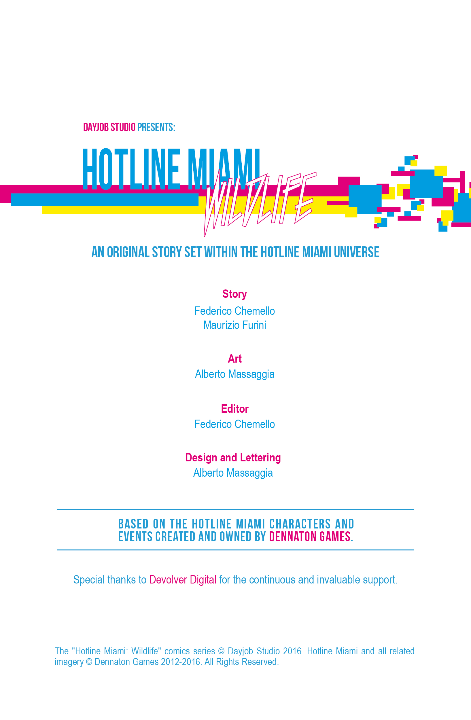 Read online Hotline Miami Wildlife comic -  Issue #1 - 2