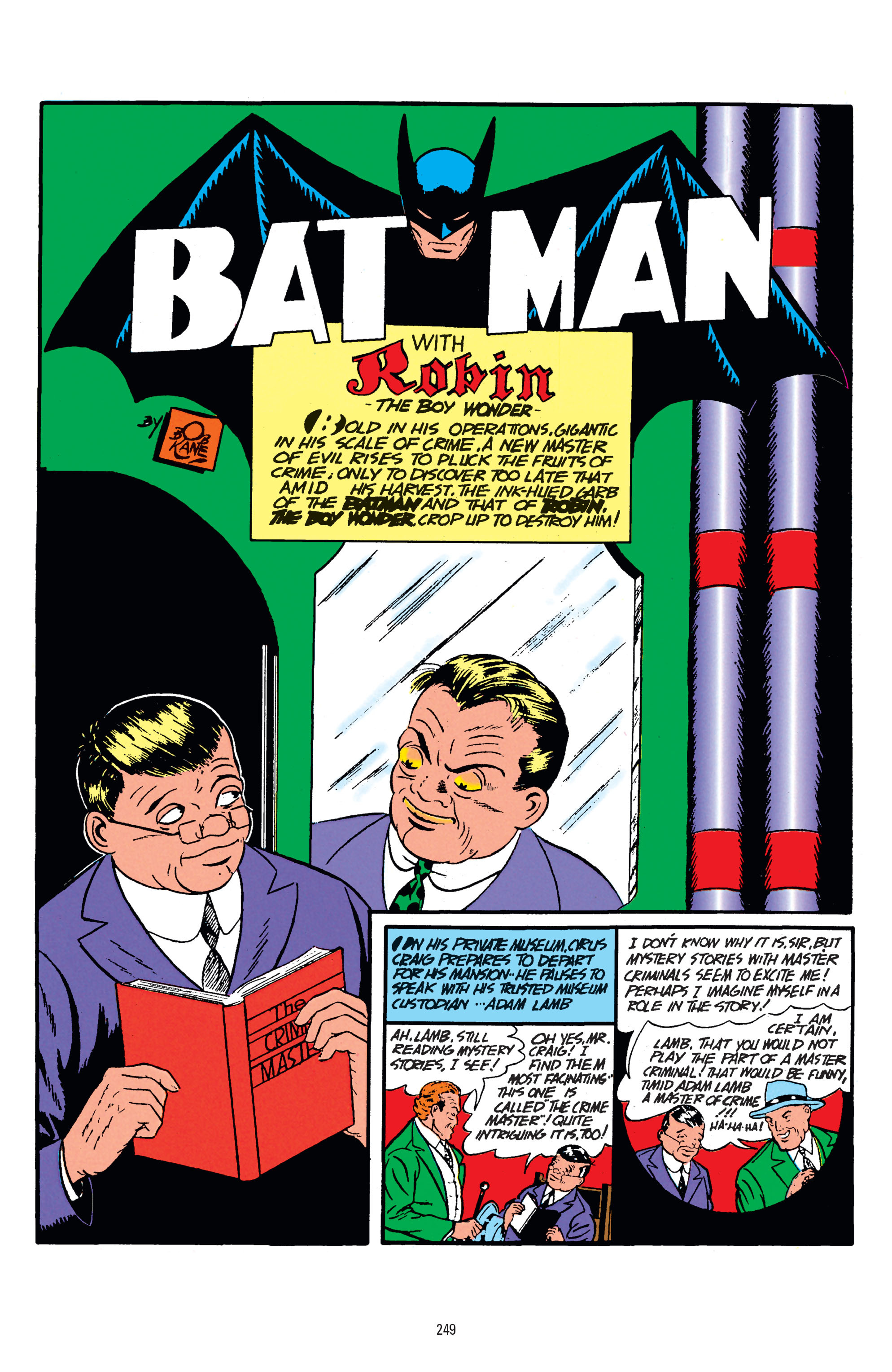 Read online Batman: The Golden Age Omnibus comic -  Issue # TPB 1 - 249