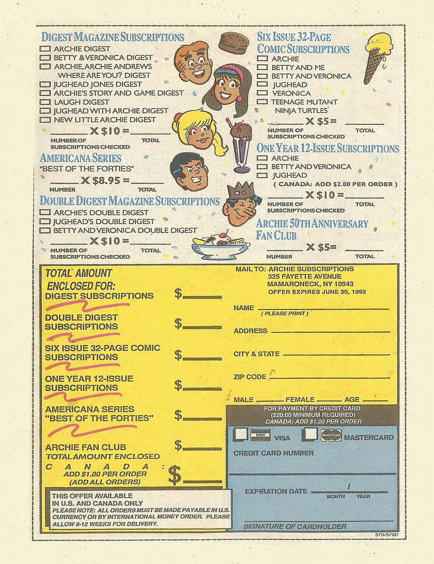 Read online Betty and Veronica Digest Magazine comic -  Issue #55 - 19