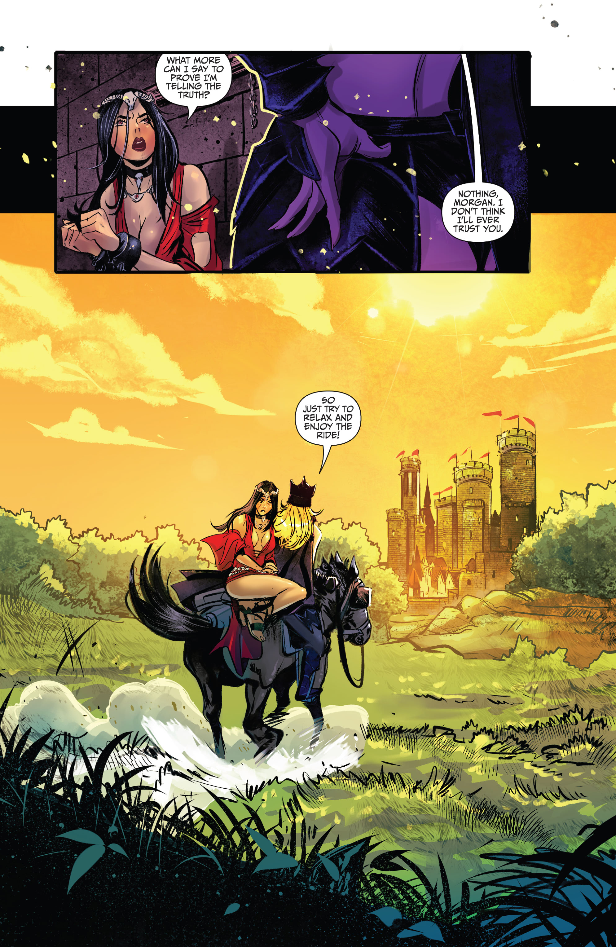 Read online Myths & Legends Quarterly: Black Knight – Fate of Legends comic -  Issue # Full - 26