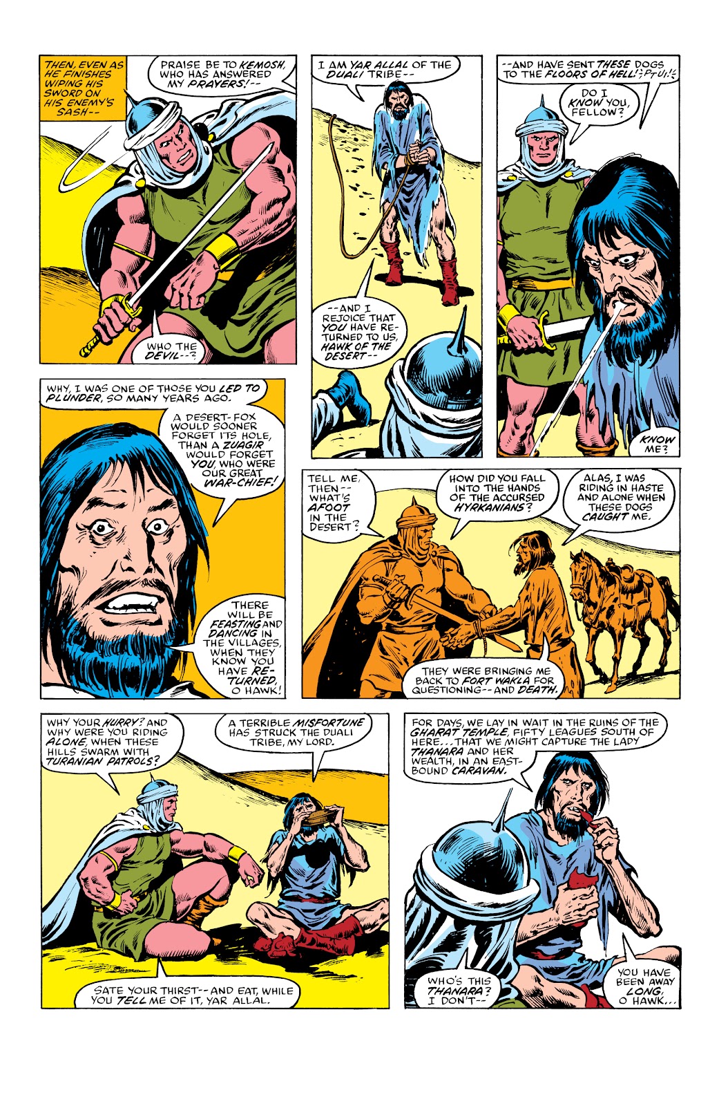 Conan the King: The Original Marvel Years Omnibus issue TPB (Part 3) - Page 7