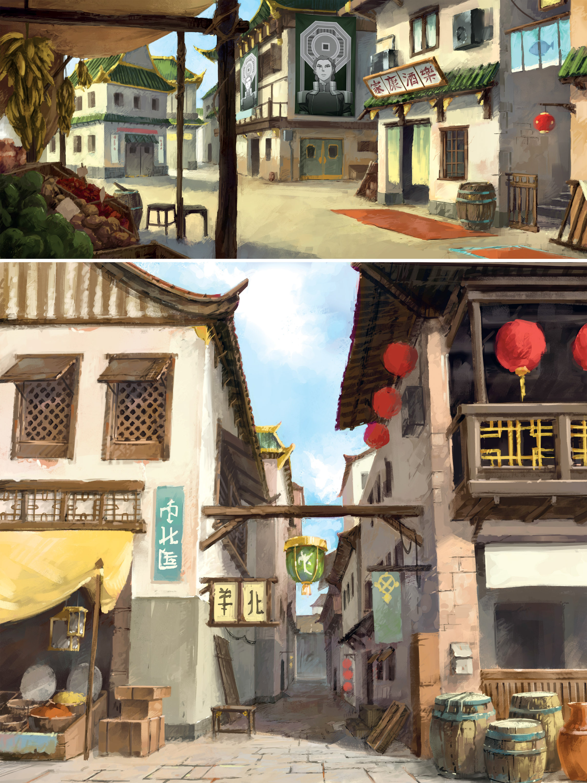 Read online The Legend of Korra: The Art of the Animated Series comic -  Issue # TPB 4 - 46