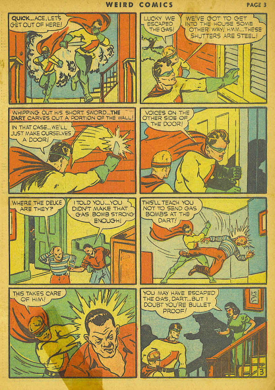 Read online Weird Comics comic -  Issue #9 - 4