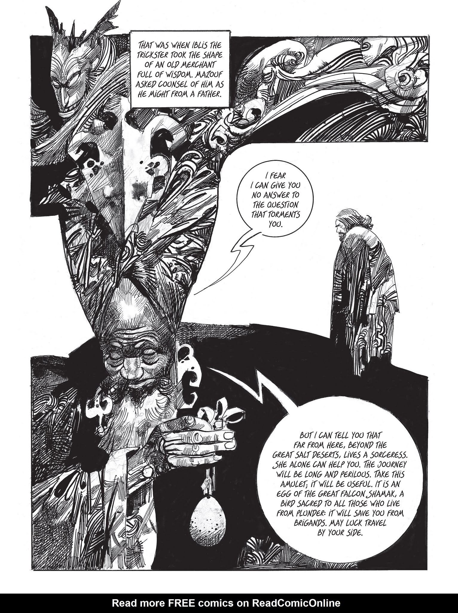 Read online Sharaz-De comic -  Issue #6 - 9