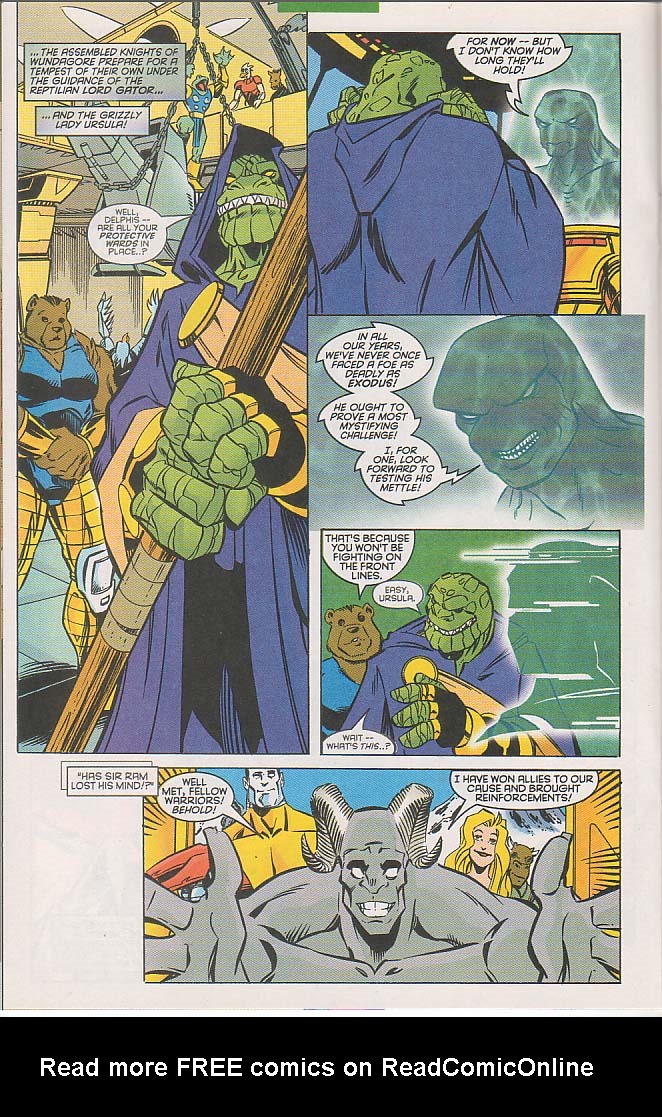 Read online Excalibur (1988) comic -  Issue #113 - 17