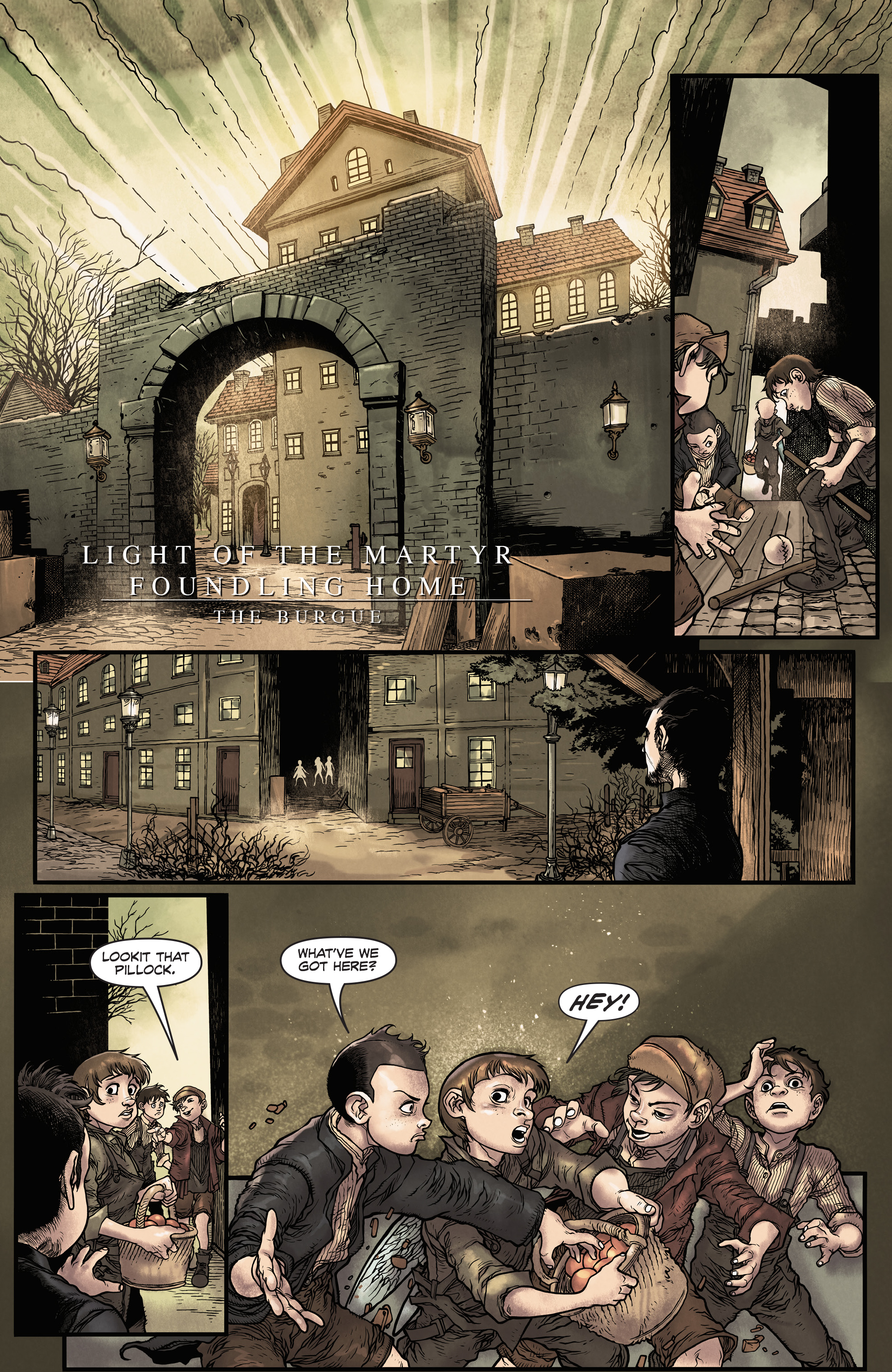 Read online Carnival Row: From the Dark comic -  Issue # Full - 9