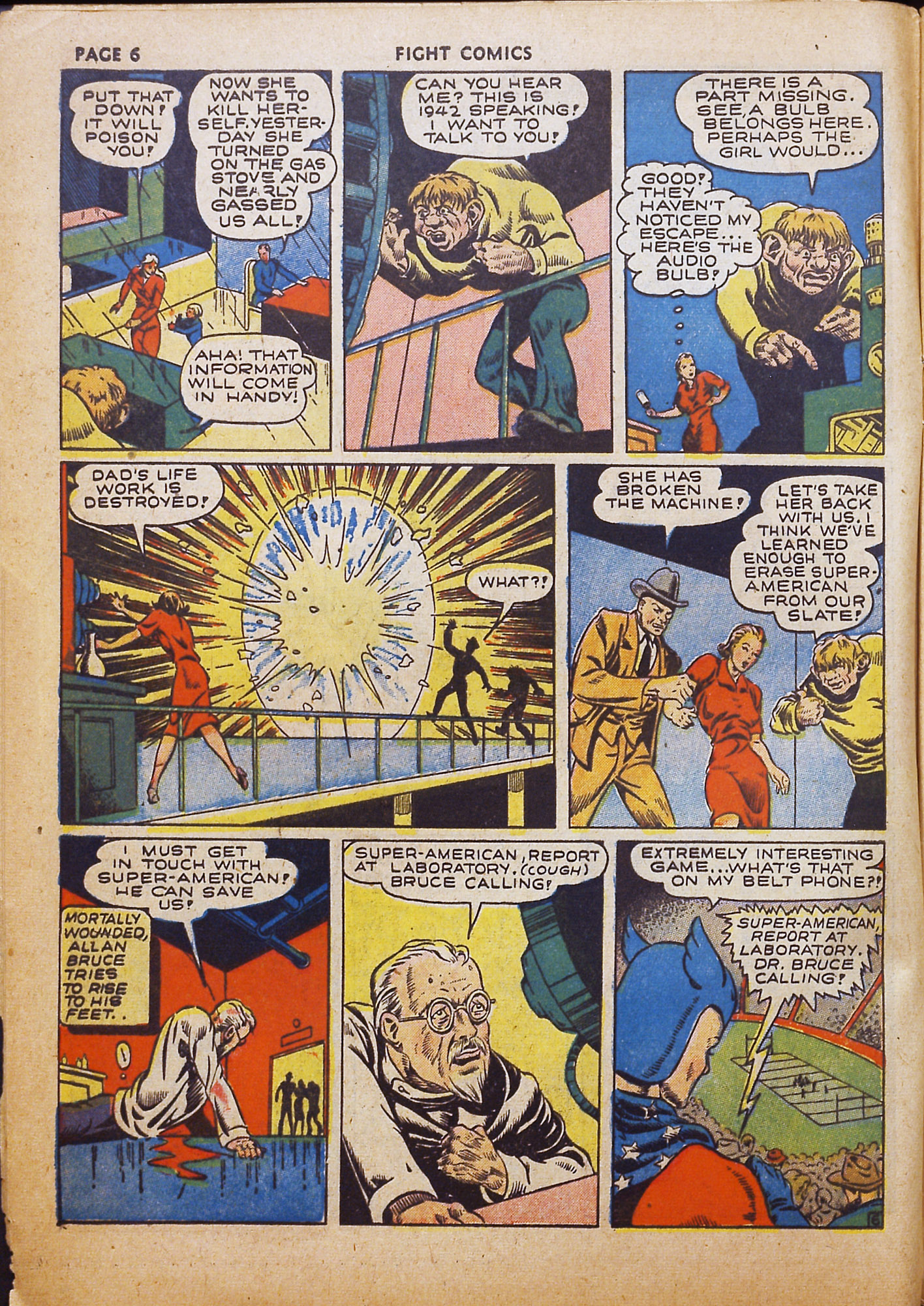 Read online Fight Comics comic -  Issue #18 - 8