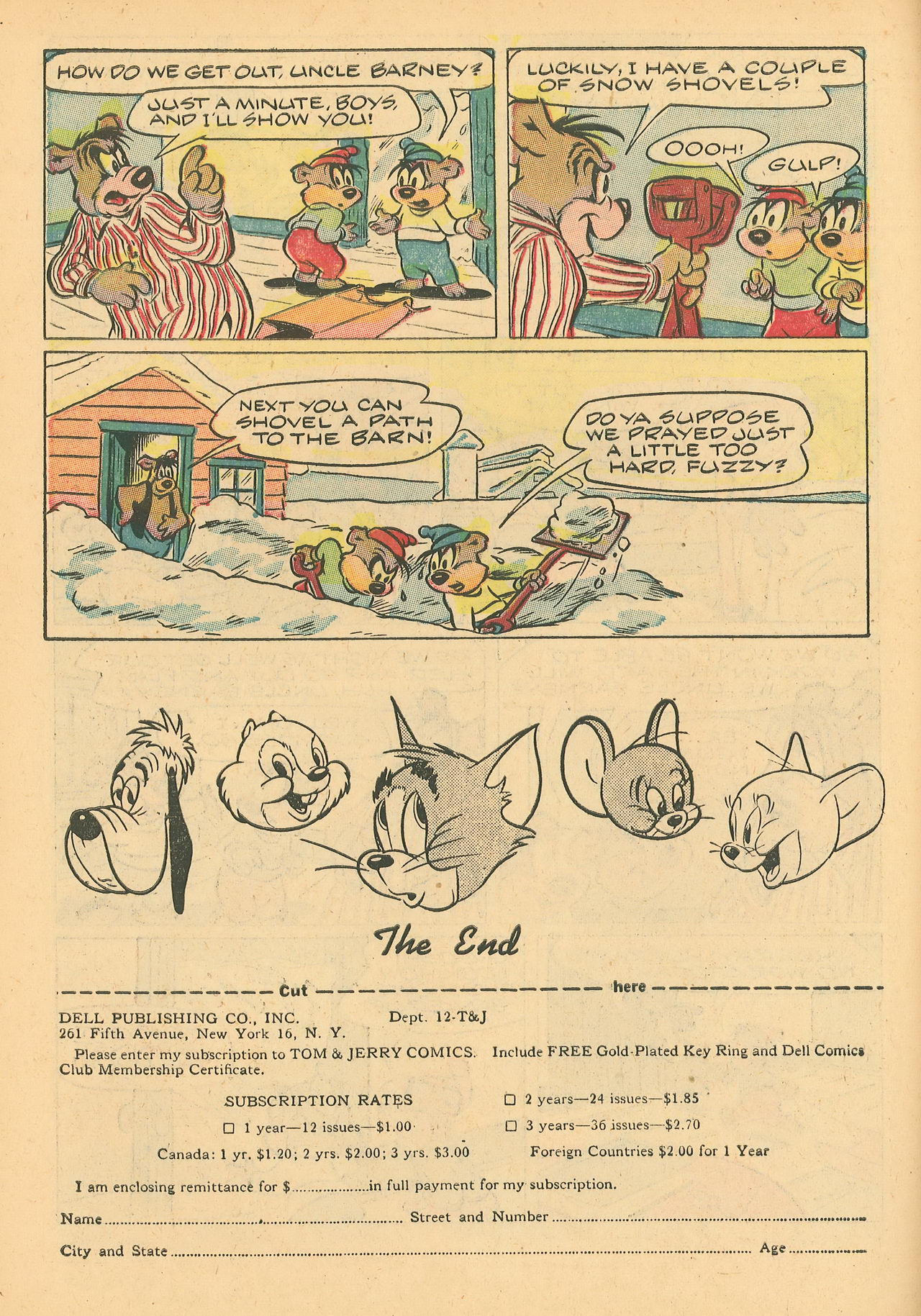 Read online Tom & Jerry Comics comic -  Issue #89 - 35