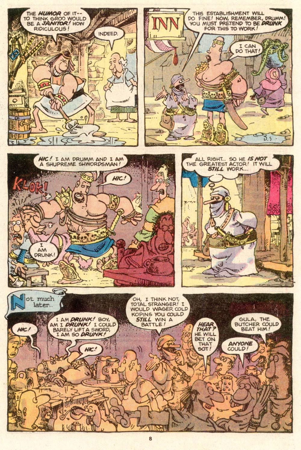 Read online Sergio Aragonés Groo the Wanderer comic -  Issue #23 - 9