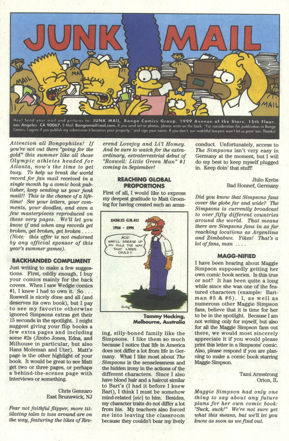 Read online Simpsons Comics comic -  Issue #22 - 24