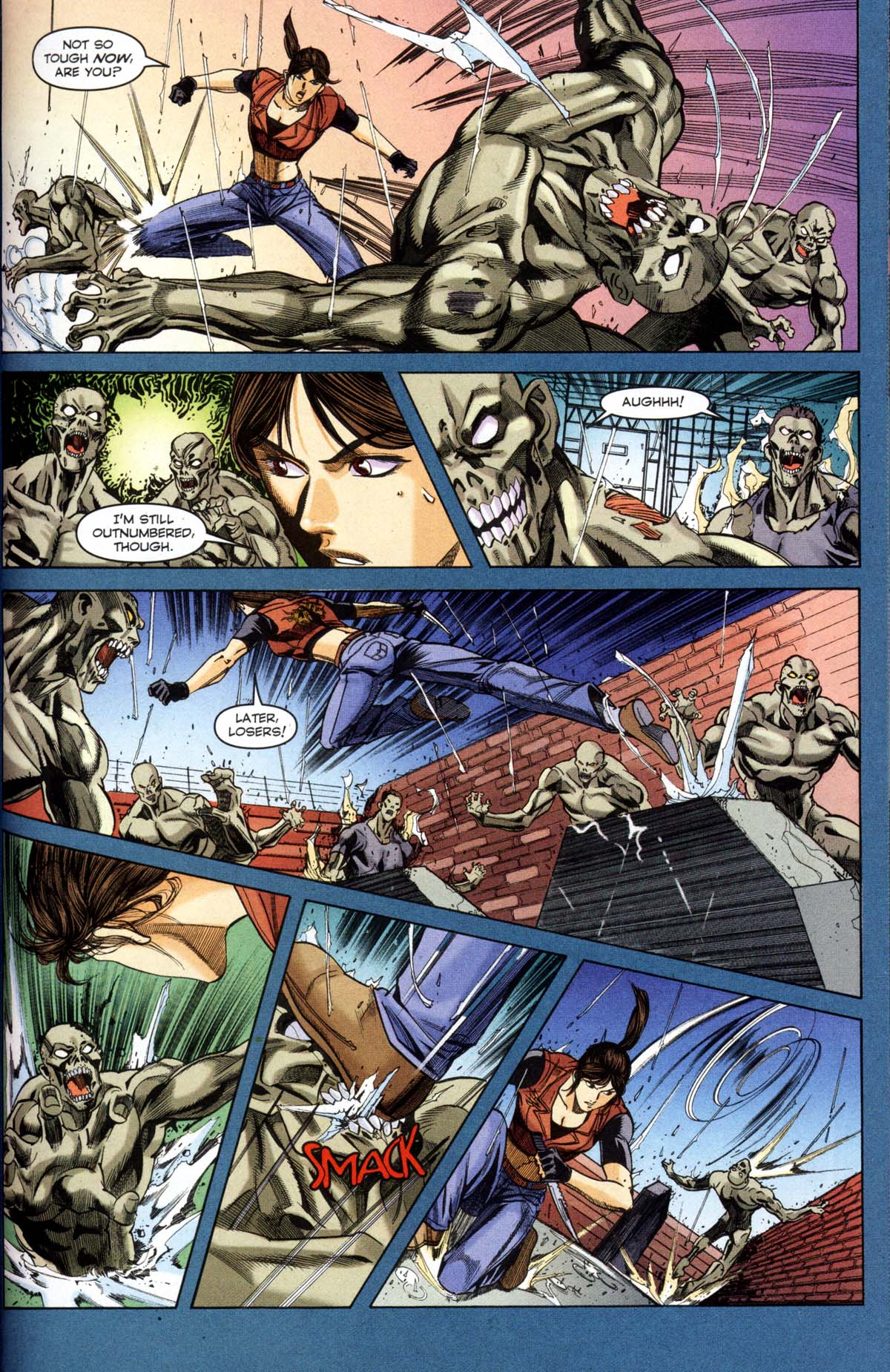 Read online Resident Evil Code: Veronica comic -  Issue #1 - 23