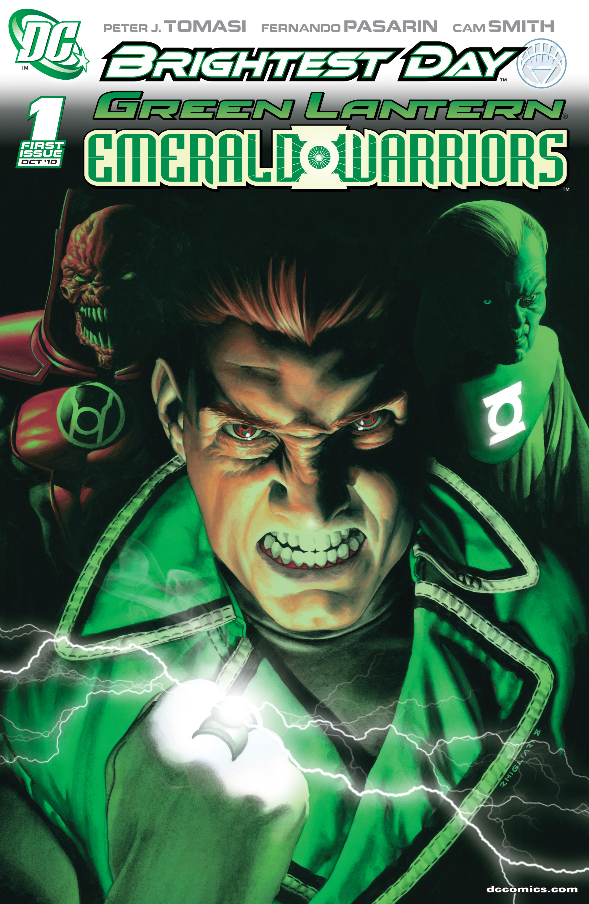 Read online Green Lantern: Emerald Warriors comic -  Issue #1 - 1