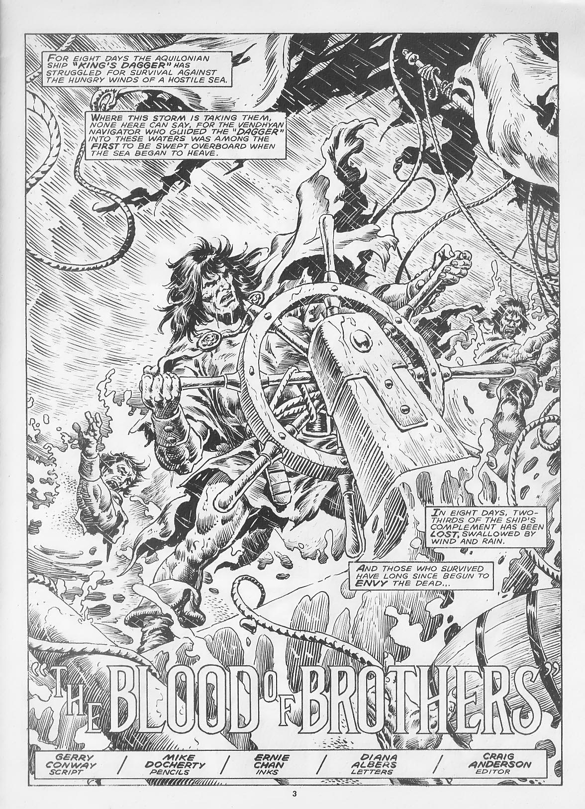 Read online The Savage Sword Of Conan comic -  Issue #166 - 5