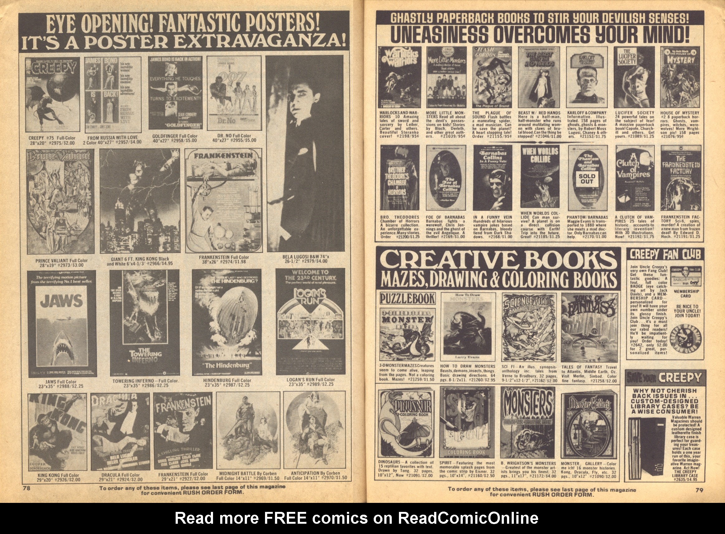 Read online Creepy (1964) comic -  Issue #92 - 75