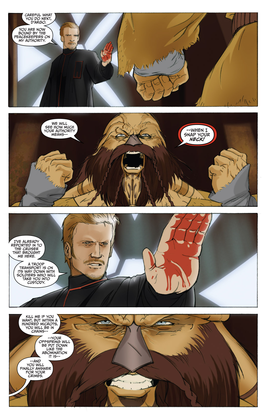 Read online Farscape: D'Argo's Trial comic -  Issue #3 - 6