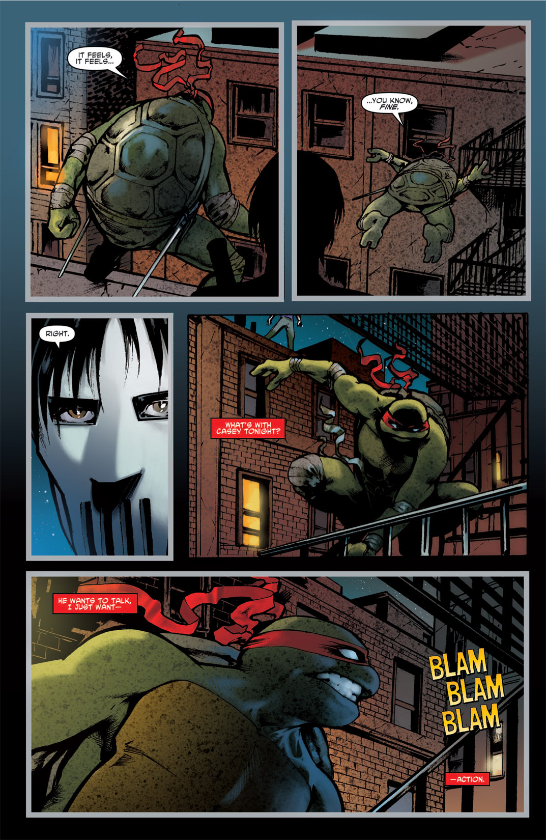 Read online Teenage Mutant Ninja Turtles Micro-Series comic -  Issue #1 - 9