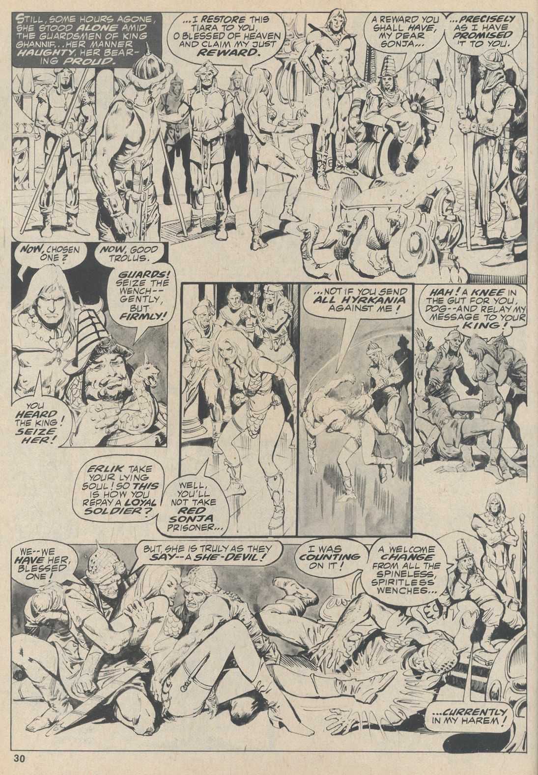 Read online The Savage Sword Of Conan comic -  Issue #1 - 28