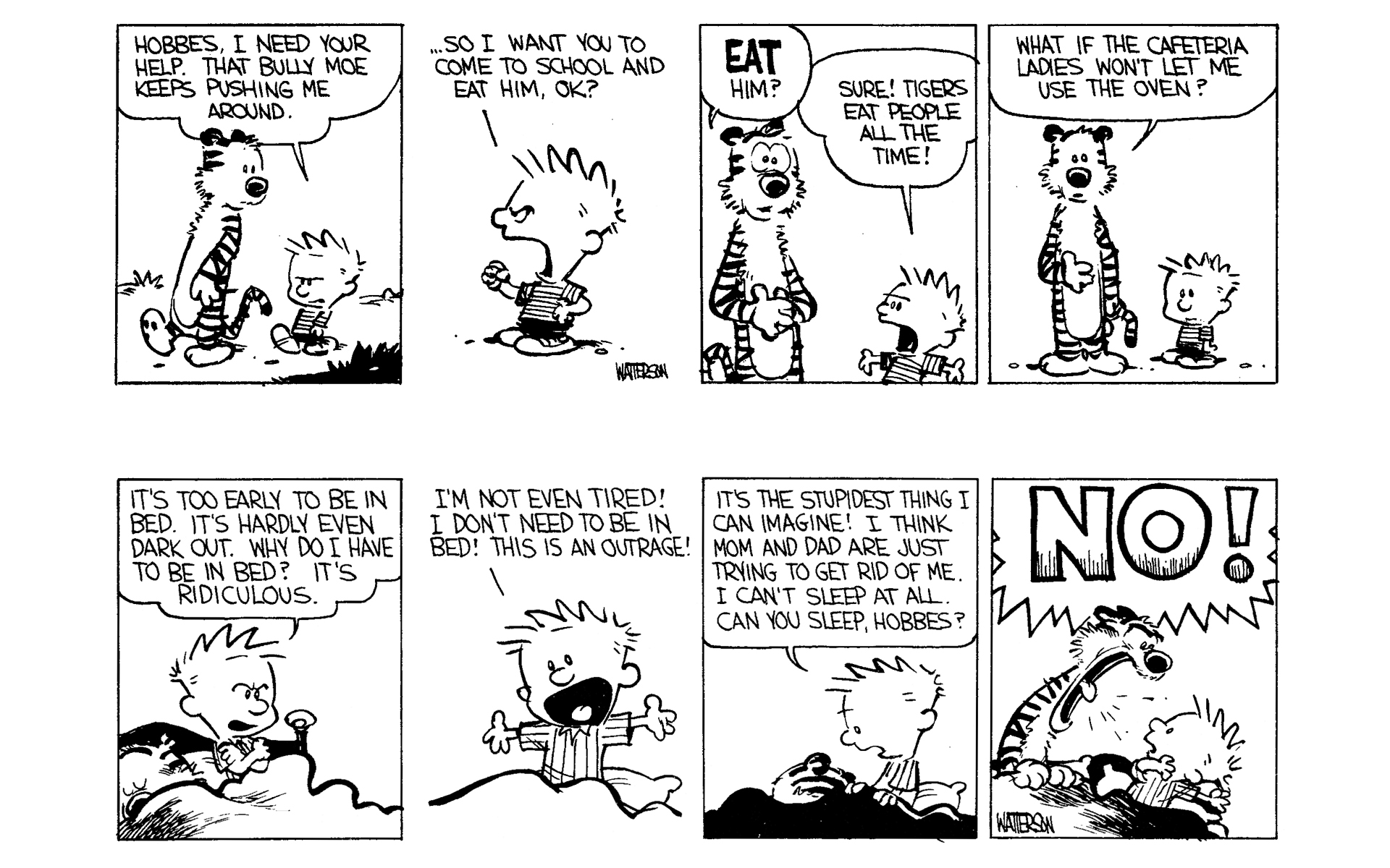 Read online Calvin and Hobbes comic -  Issue #1 - 119